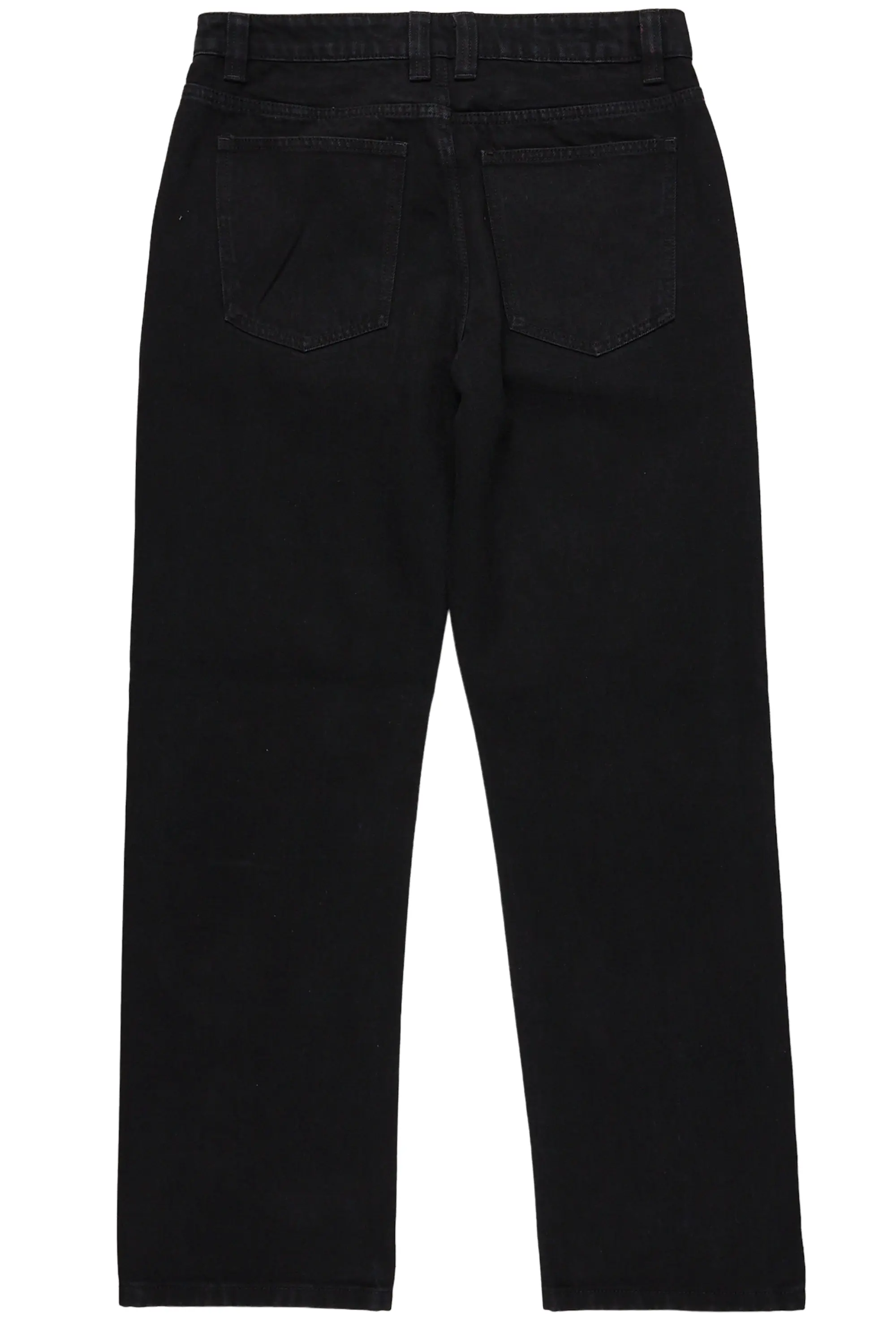 Zasha Black Painter Baggy Jean - Image 10