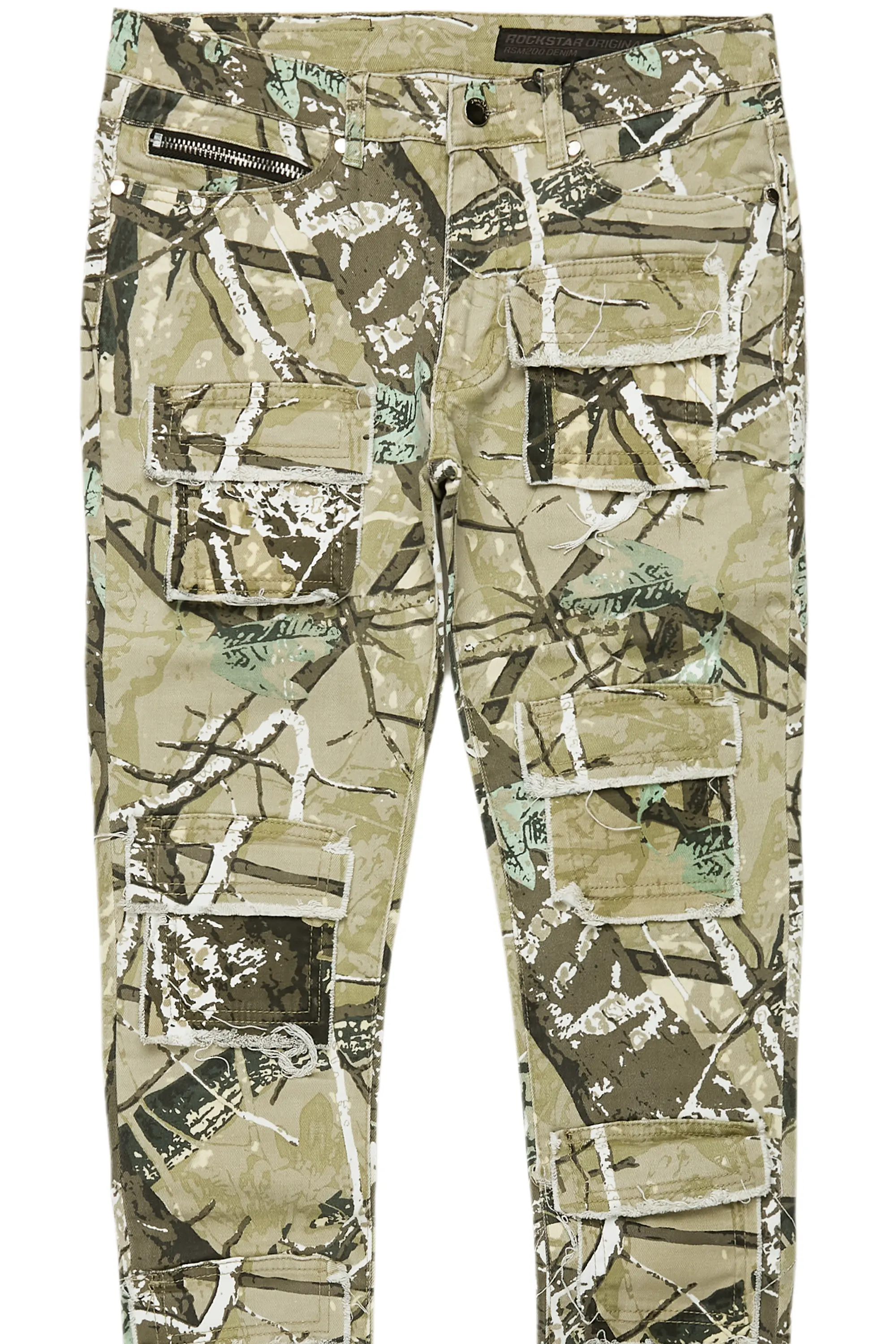 Petrus Tree Camo Slim Fit Jean - Image 8
