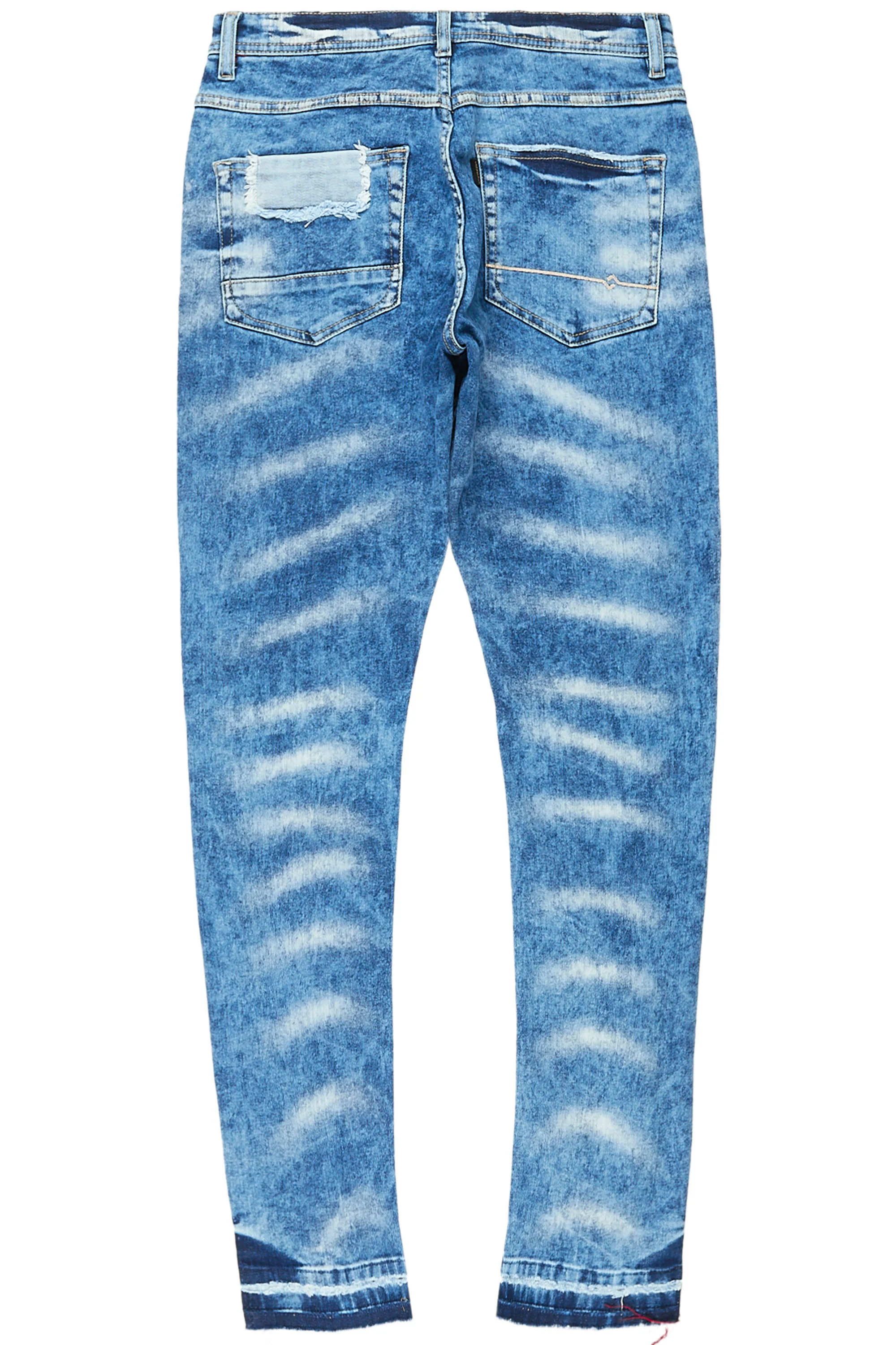 Kabir Blue Slim Fit Jean - Image 4
