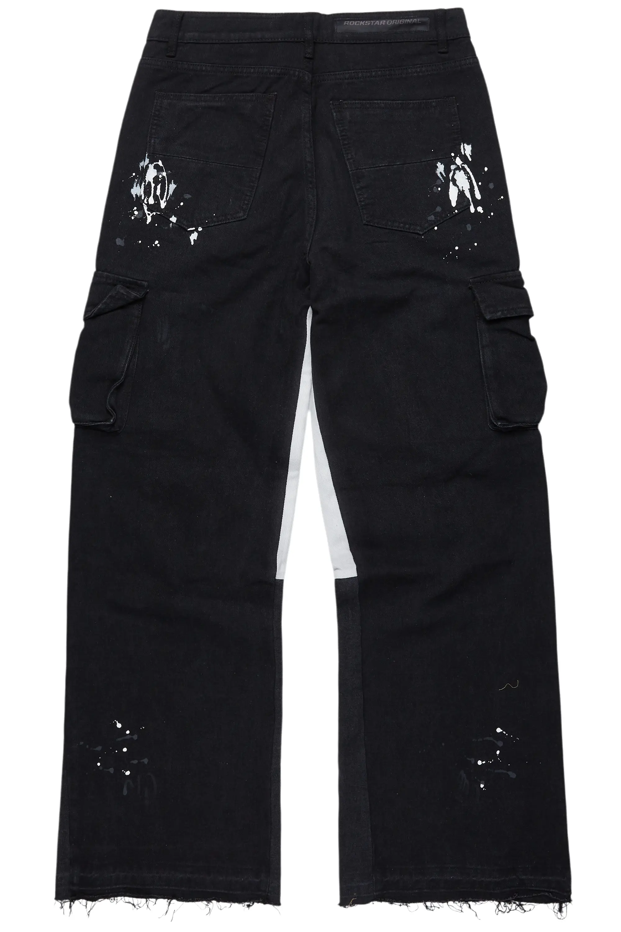 Dubaku Black Baggy Fit Jean - Image 10