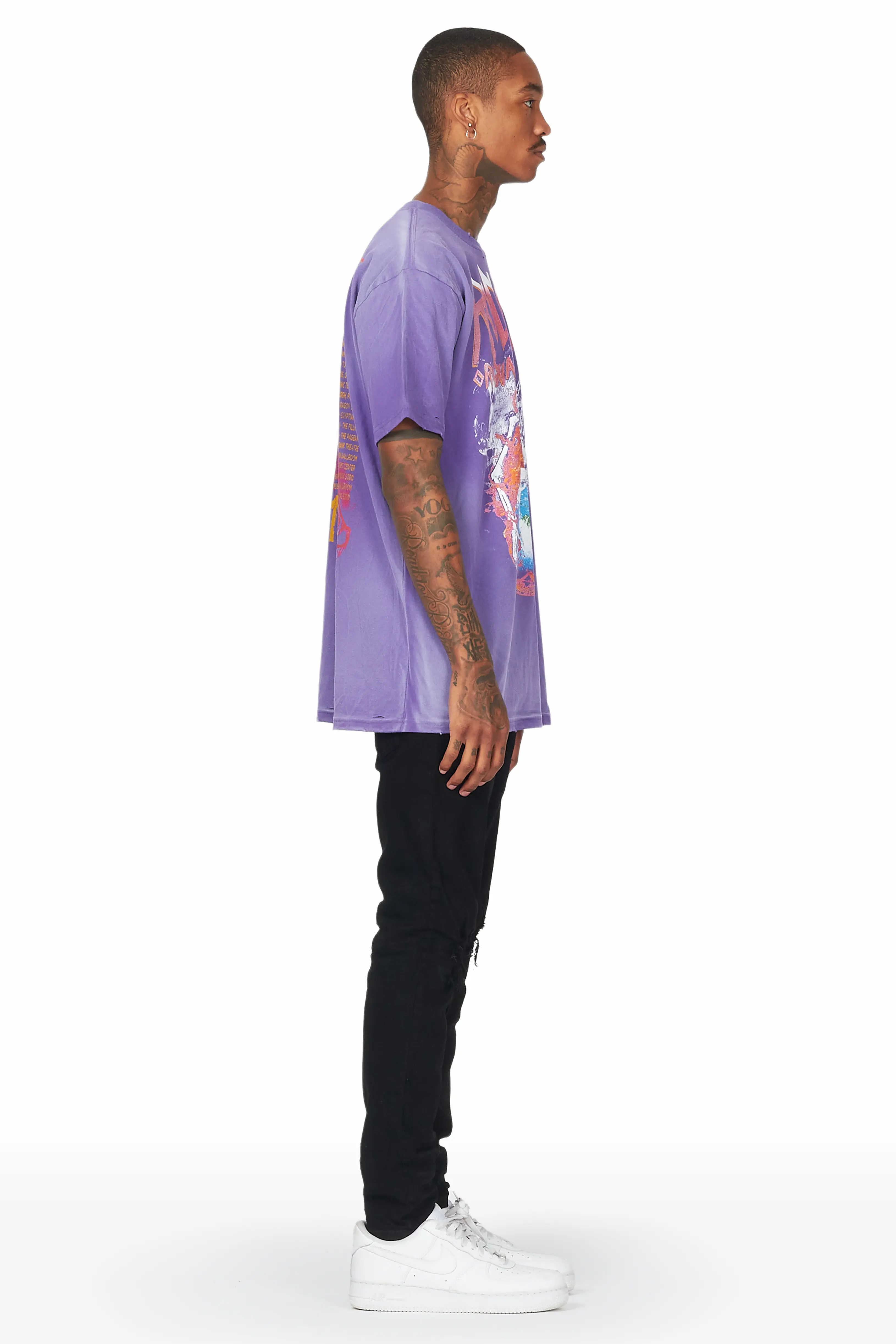 Vinny Jet Black Stretch Jean - Image 3