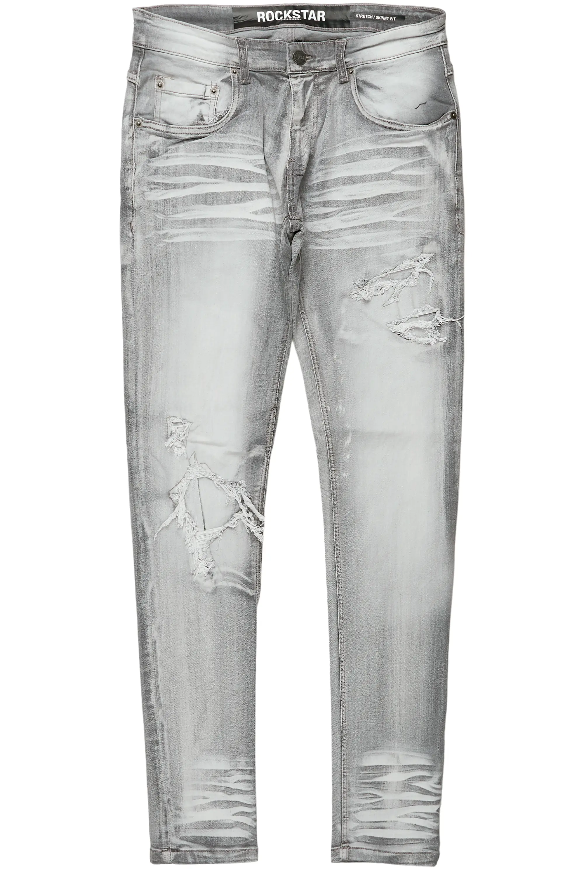 Harrison Grey Stretch Jean - Image 2