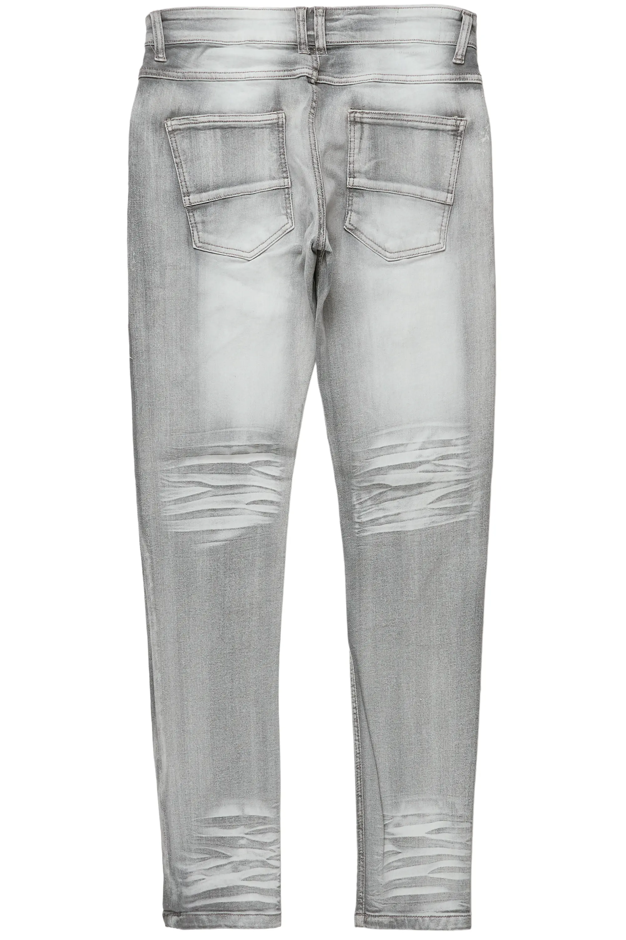 Harrison Grey Stretch Jean - Image 8