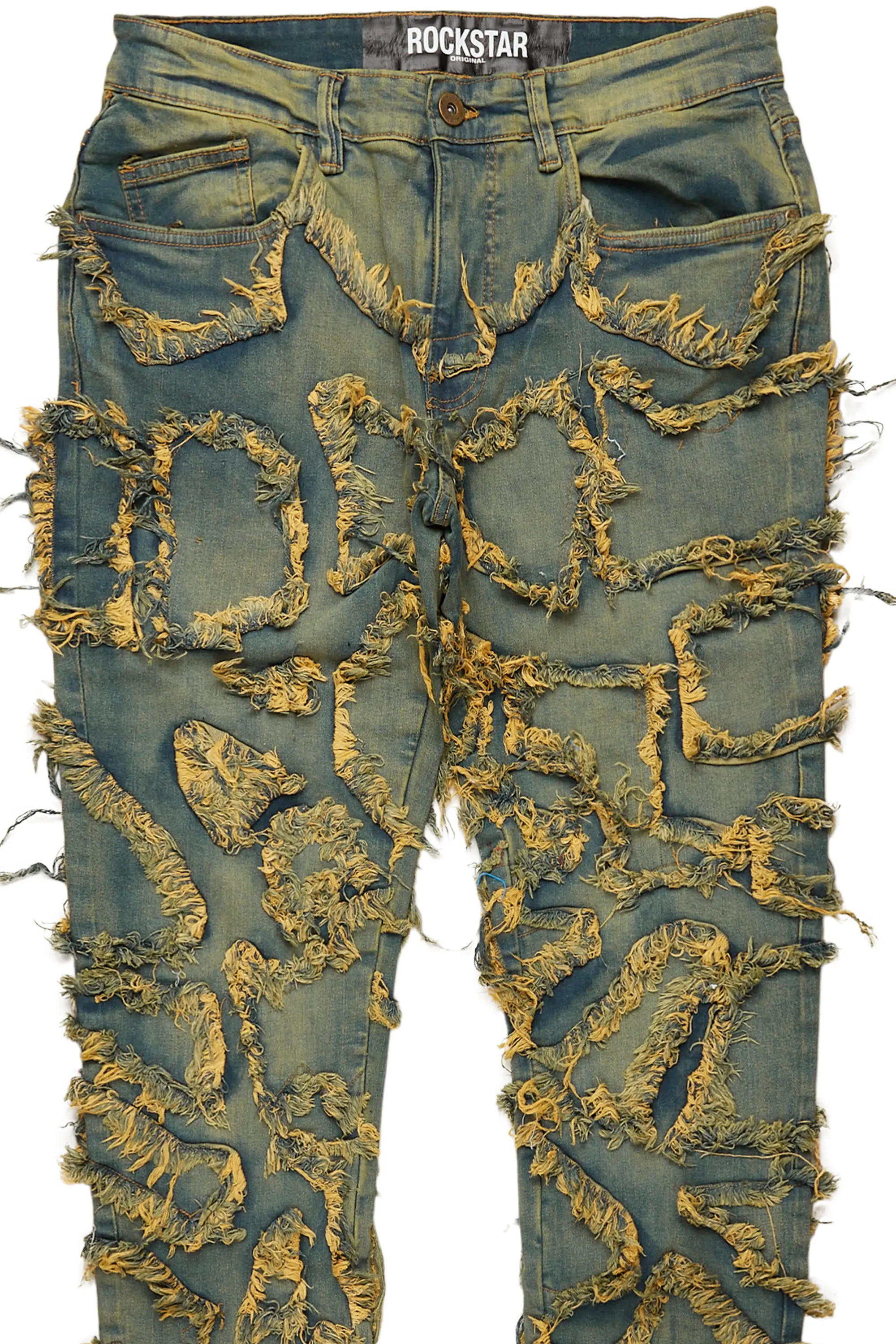 Hakim Tint Patchwork Skinny Fit Jean - Image 8