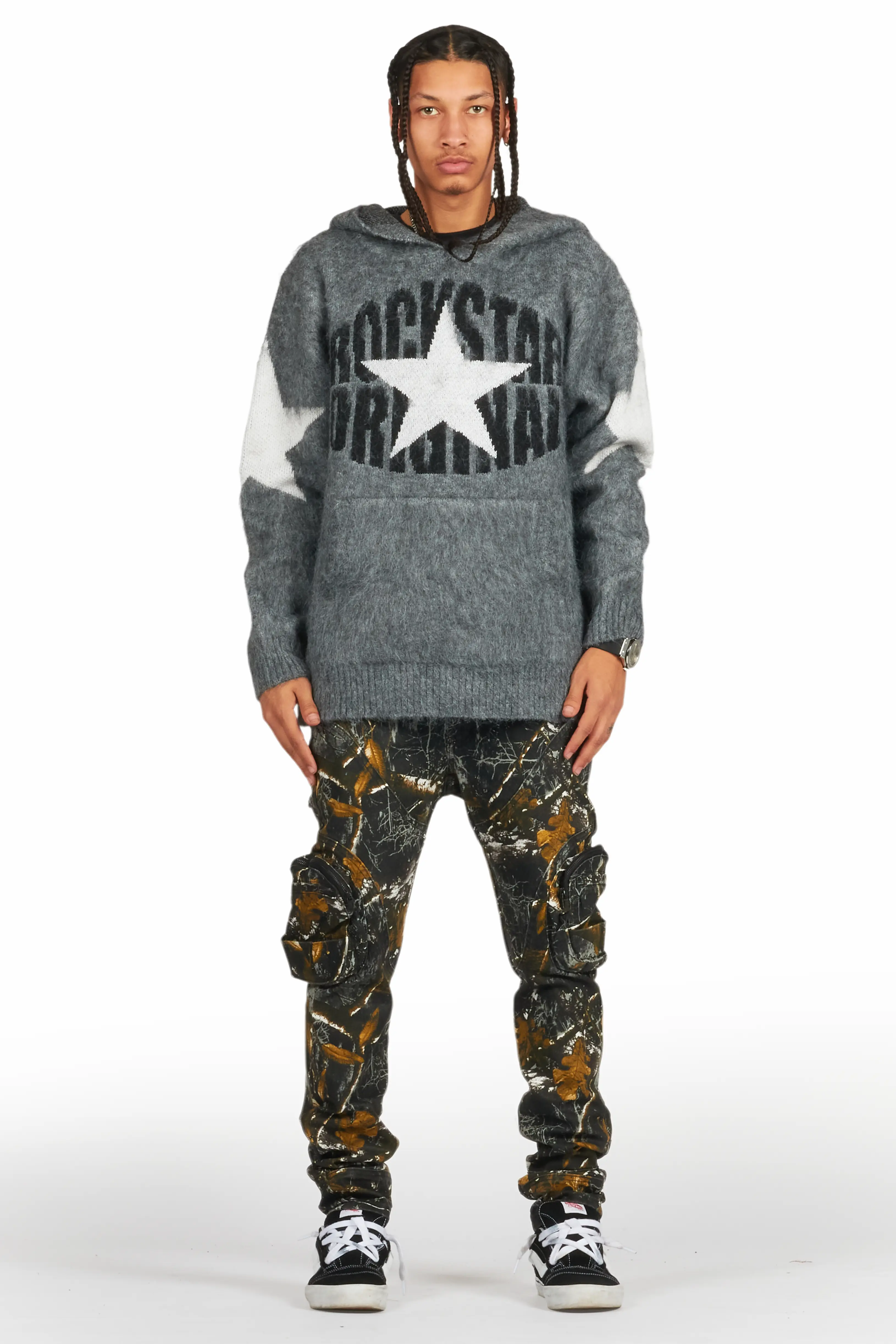 Slvion Black Tree Camo Skinny Fit Jean - Image 3