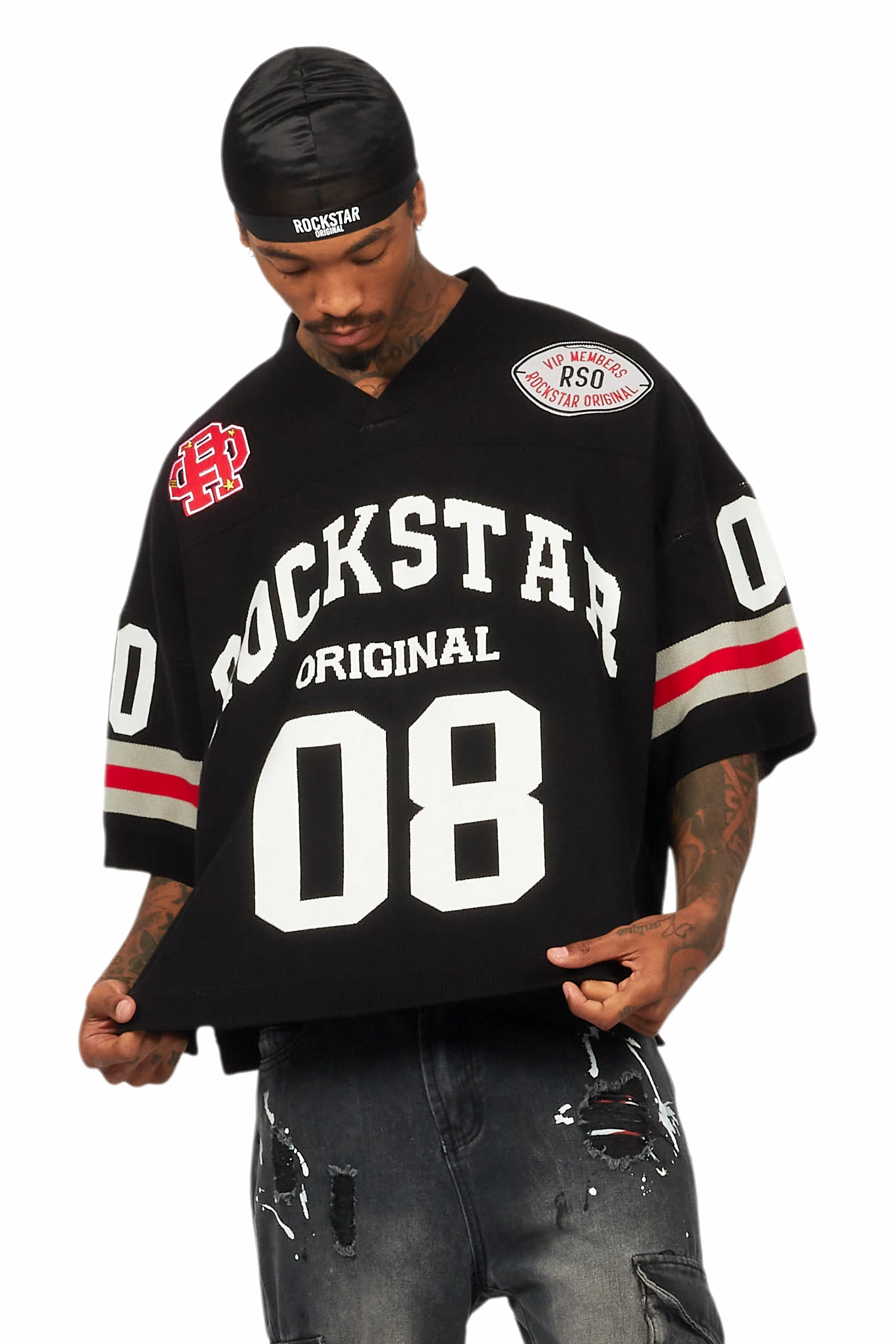 Nuno Black Knit Jersey - Image 3