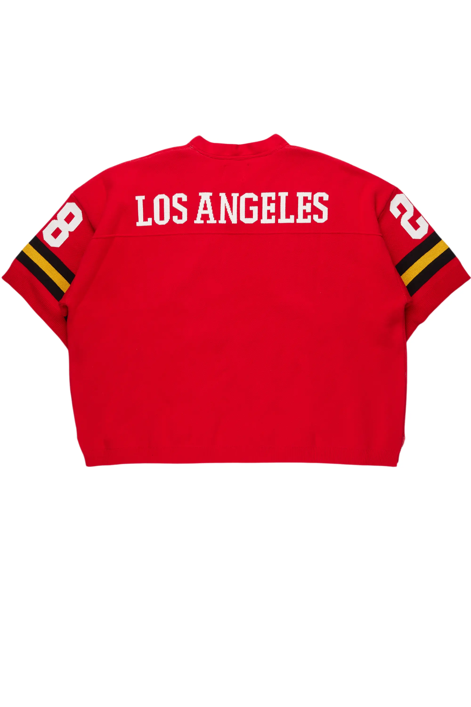 Nuno Red Knit Jersey - Image 8
