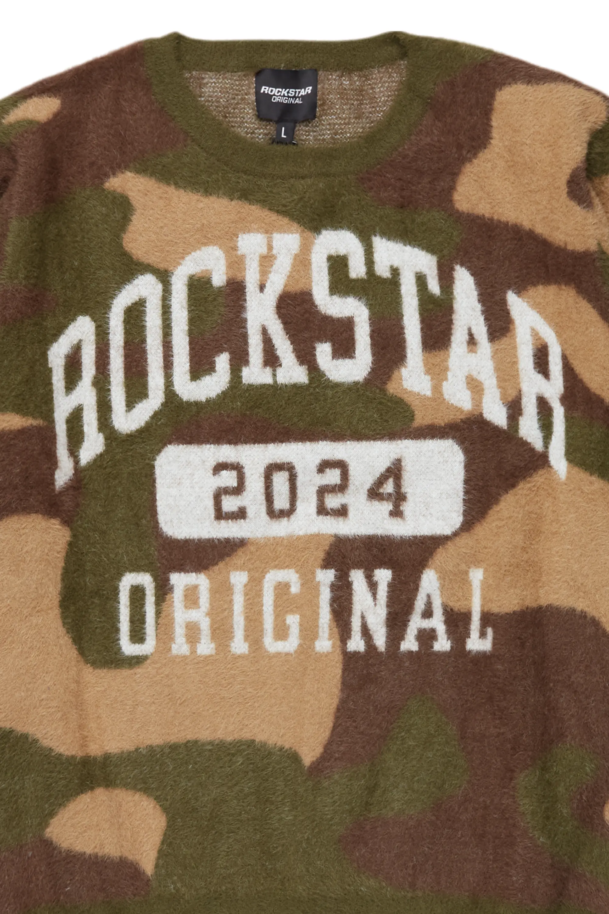 Cavell Camo Knit Sweater - Image 3