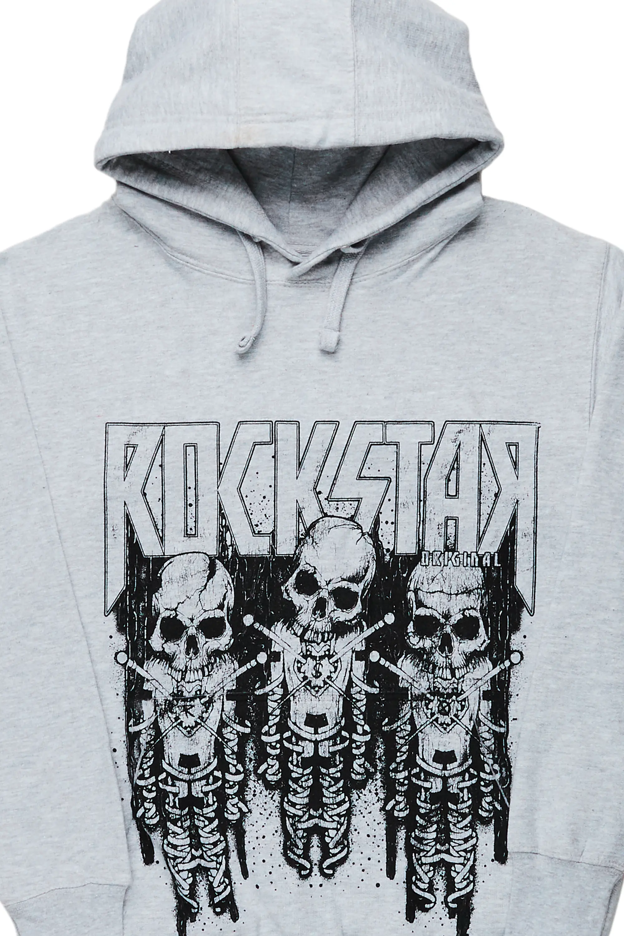 Sabbath Grey Graphic Printed Hoodie - Image 7