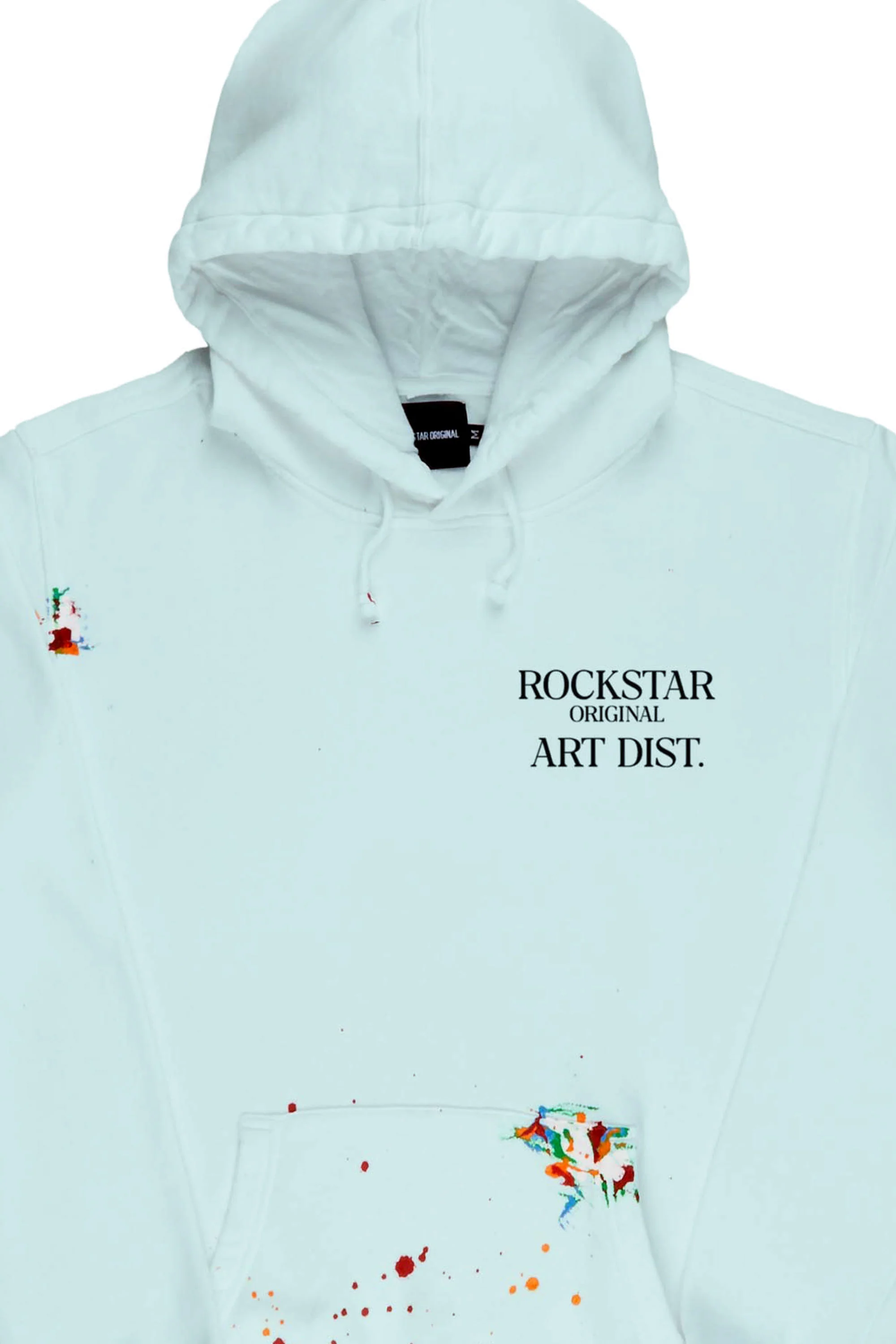 Rockstar Art Dist. Baby Blue Graphic Hoodie - Image 2