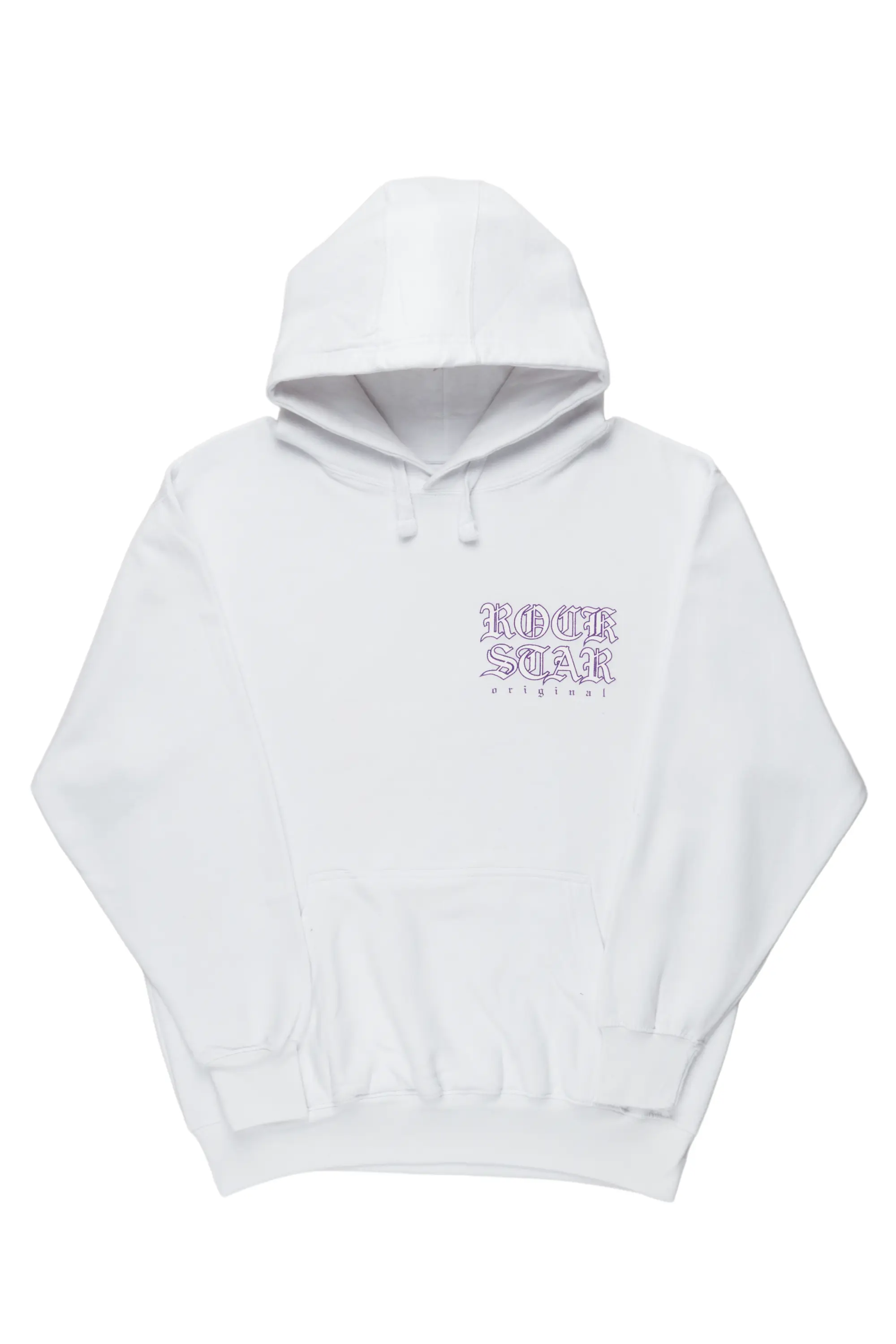 Murdra White Graphic Hoodie - Image 5