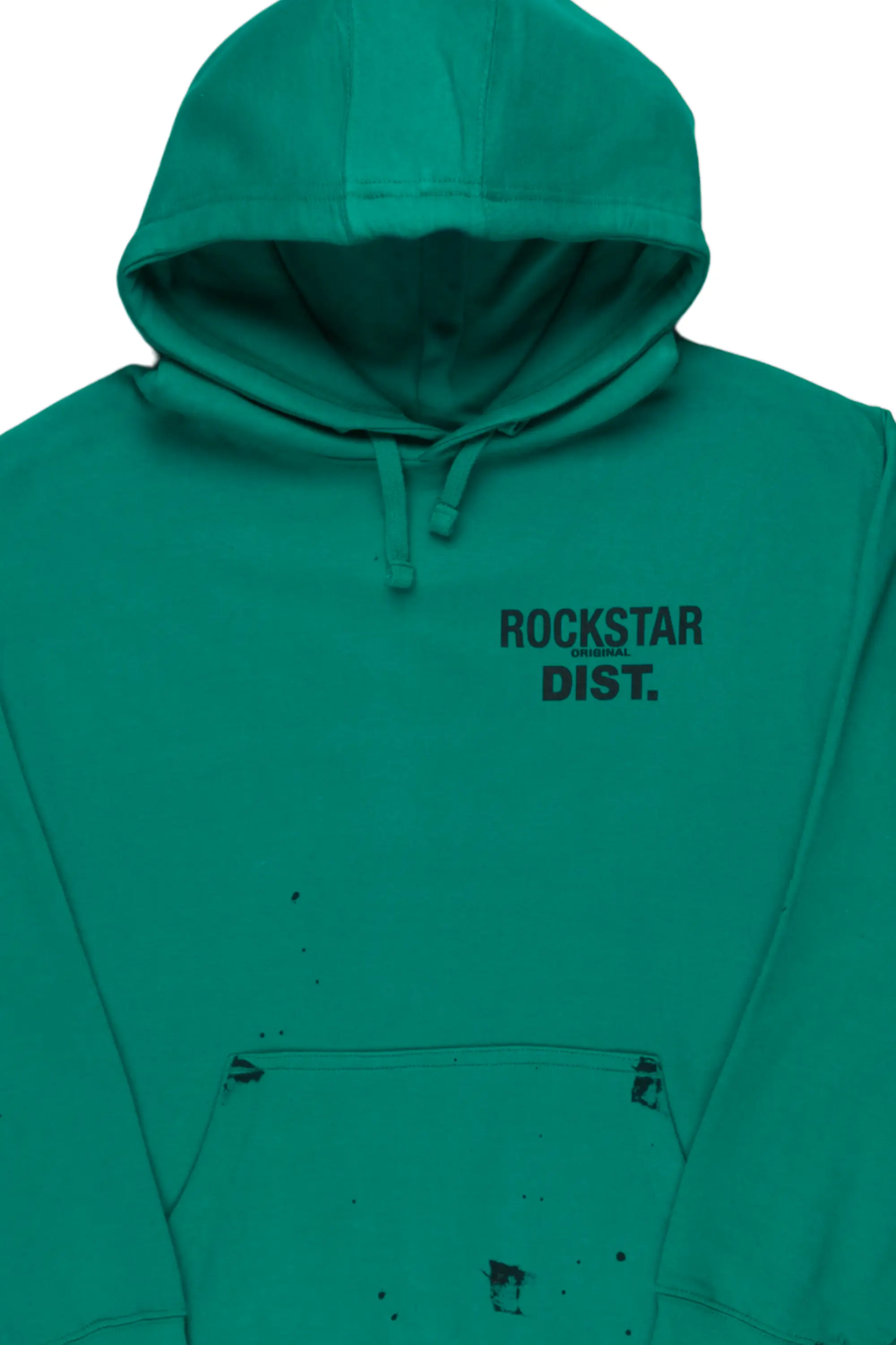 Raffer Green Graphic Hoodie - Image 2