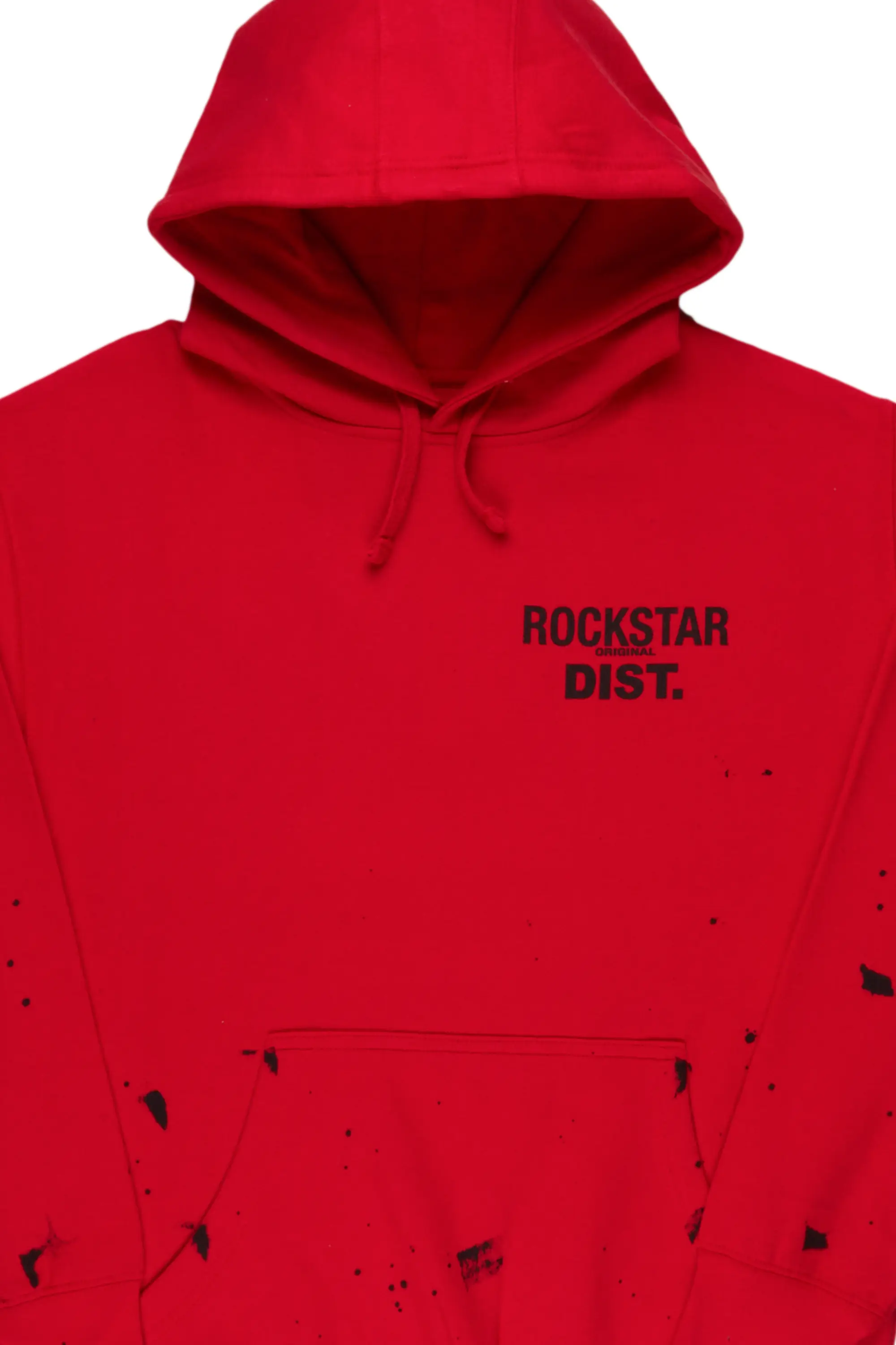 Raffer Red Graphic Hoodie - Image 2