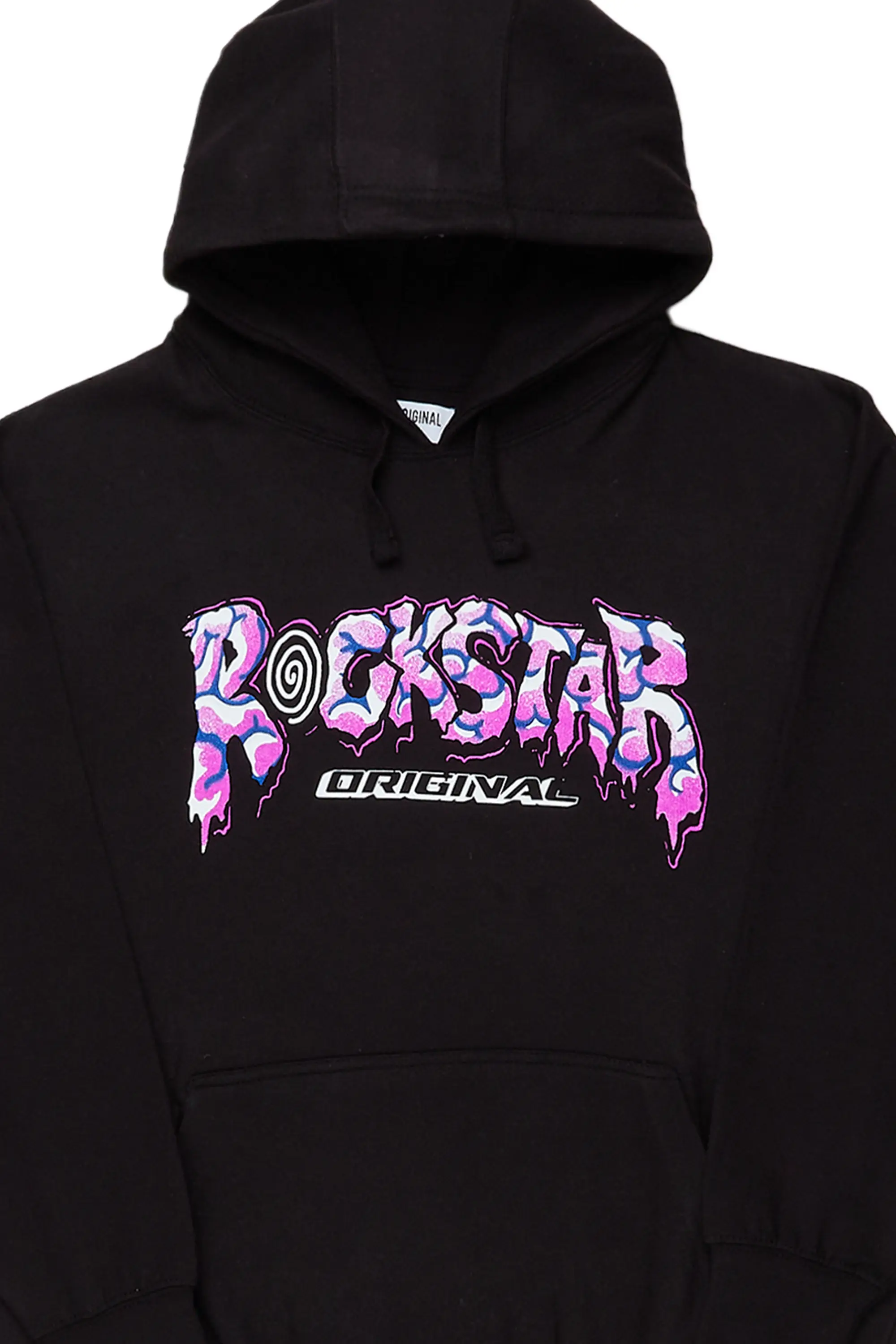 Gorka Black/Purple Graphic Hoodie - Image 2