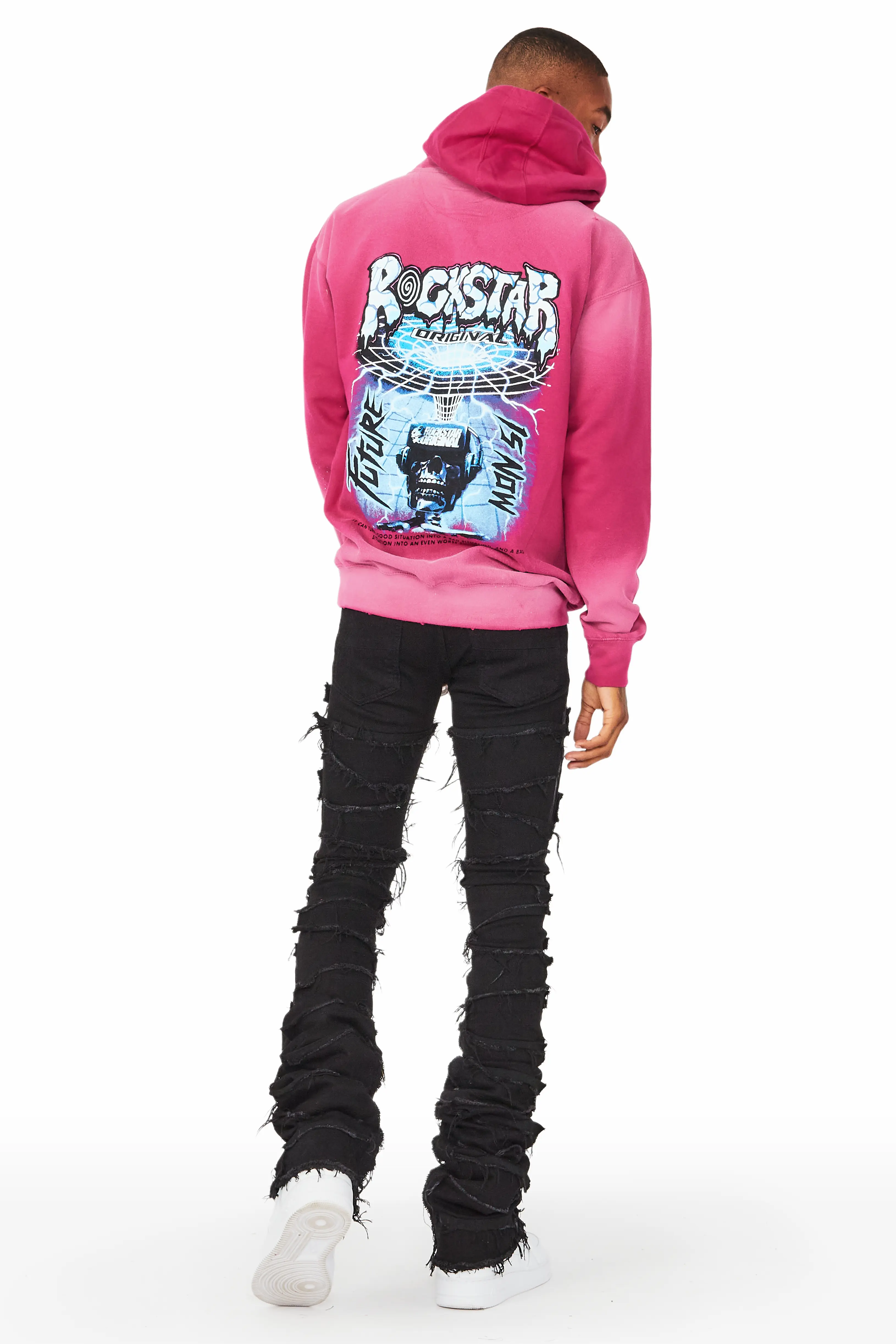 Gorka Pink Graphic Hoodie - Image 6
