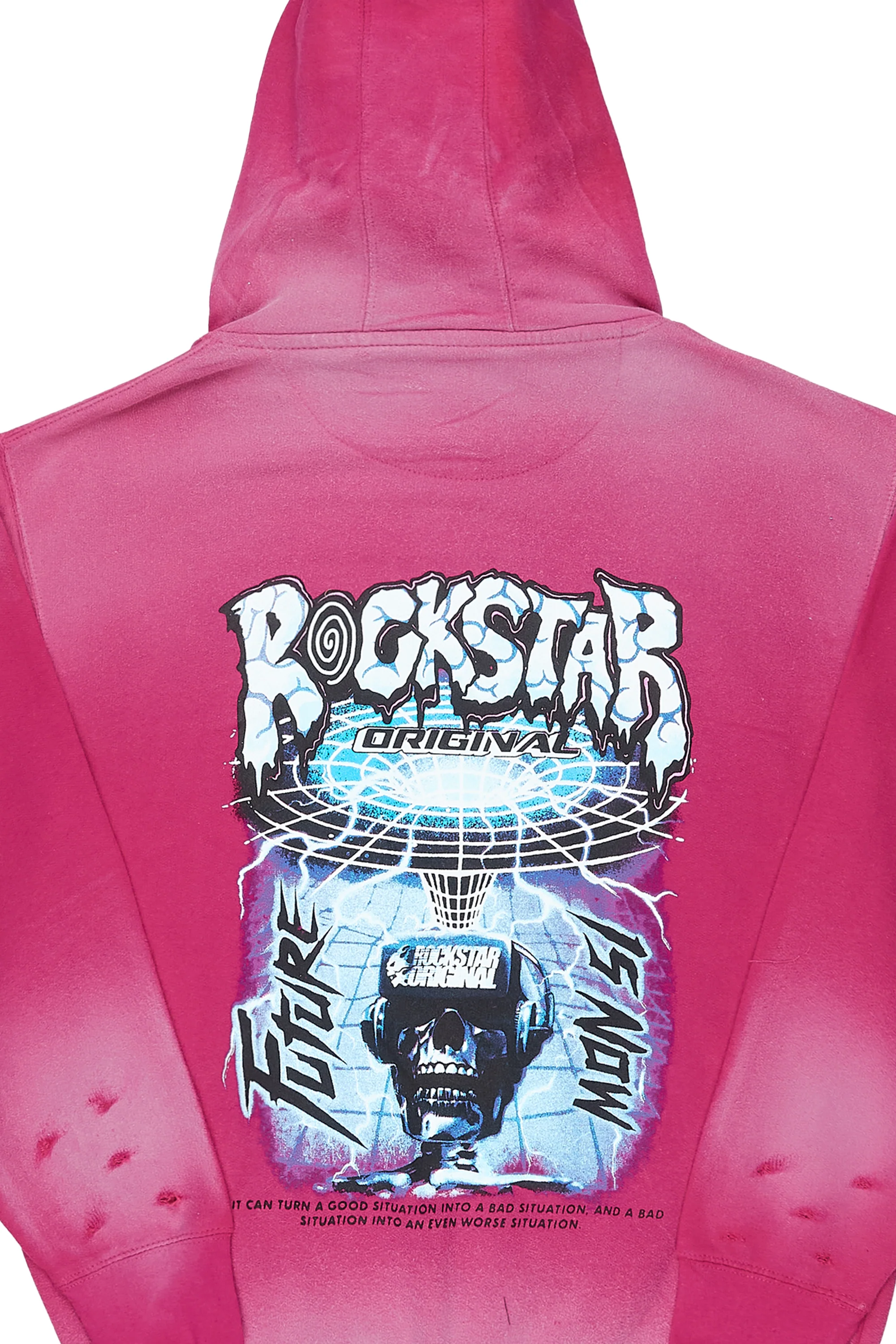 Gorka Pink Graphic Hoodie - Image 7