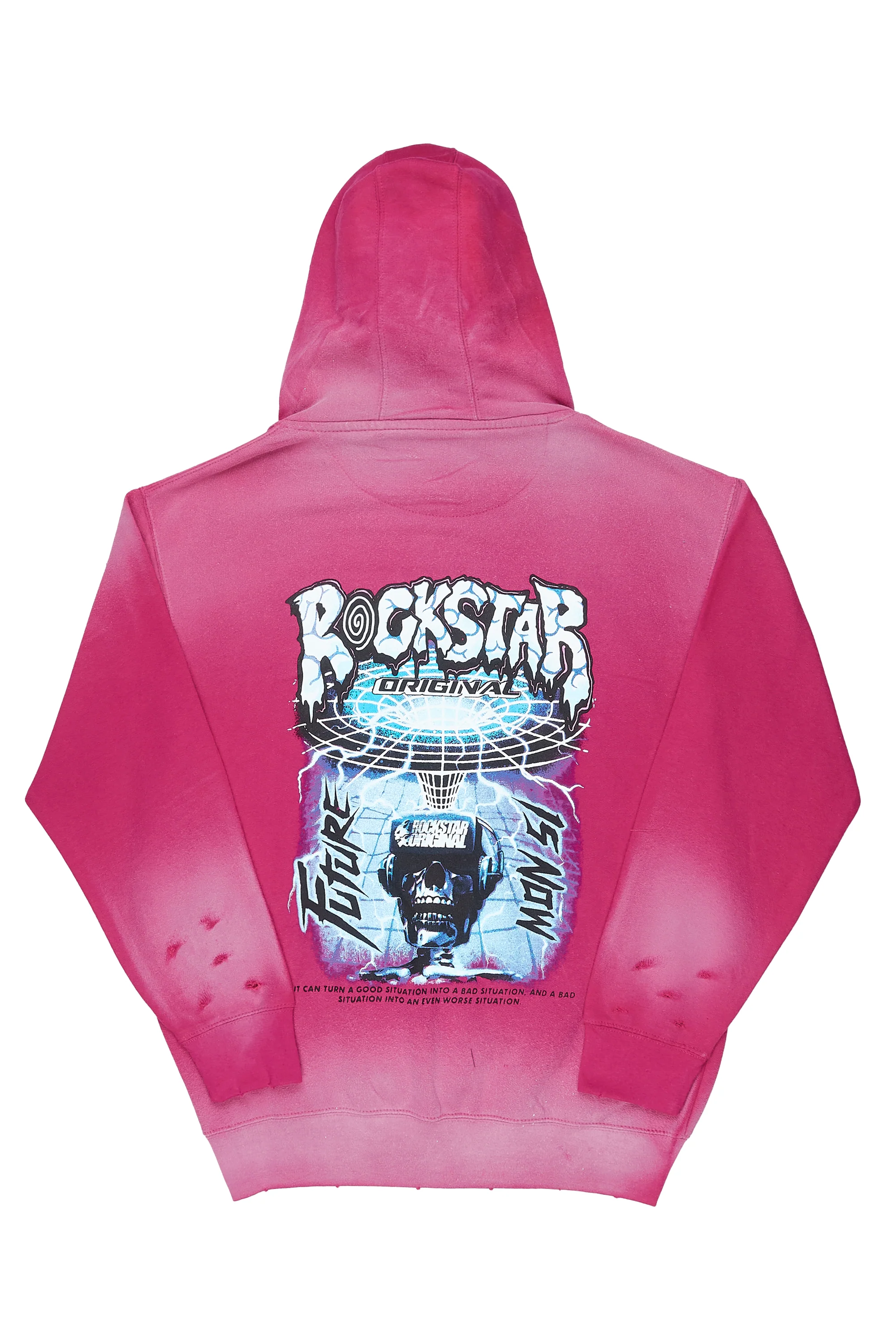 Gorka Pink Graphic Hoodie - Image 8