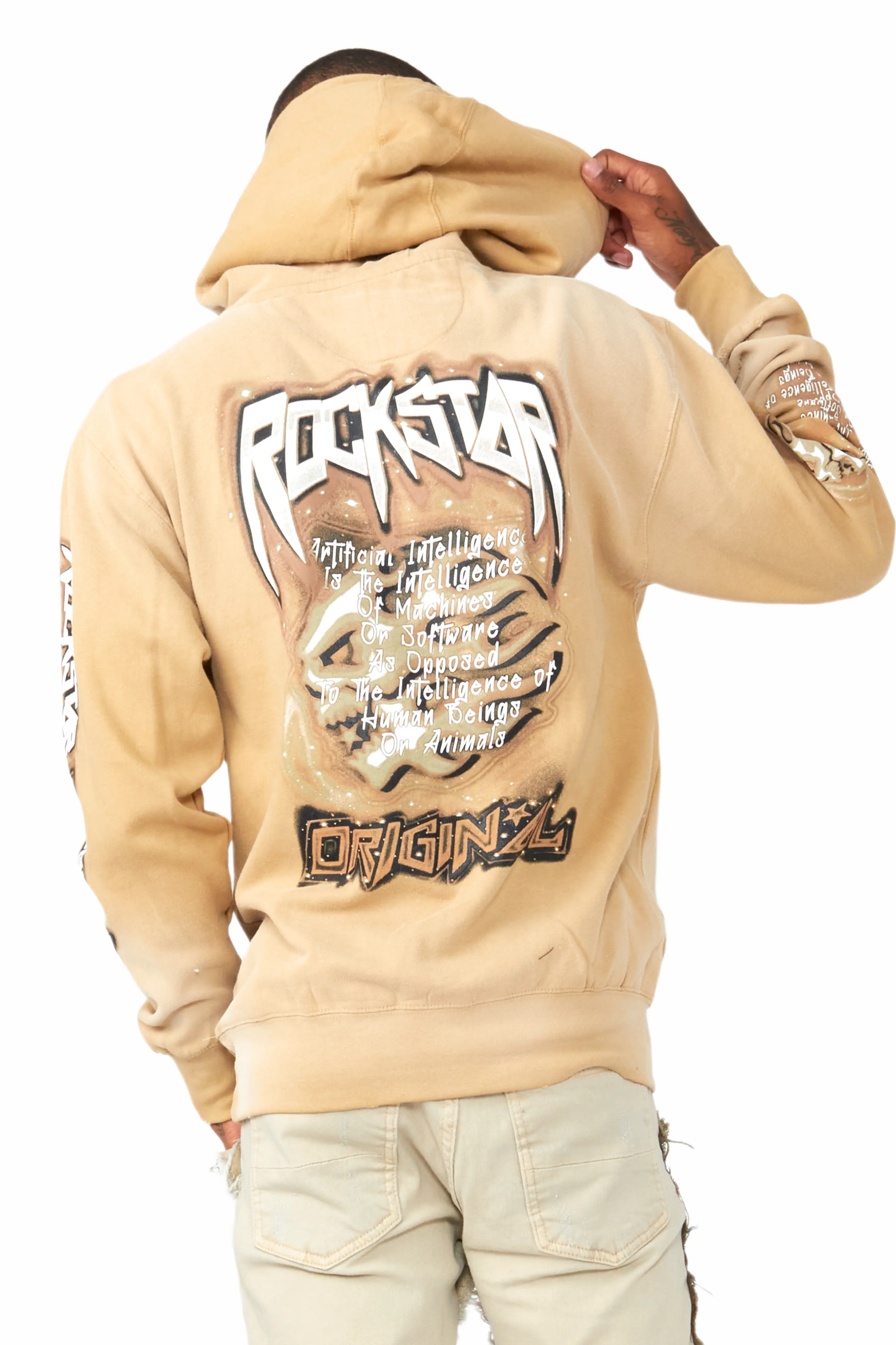 Ganen Sand Graphic Hoodie - Image 2