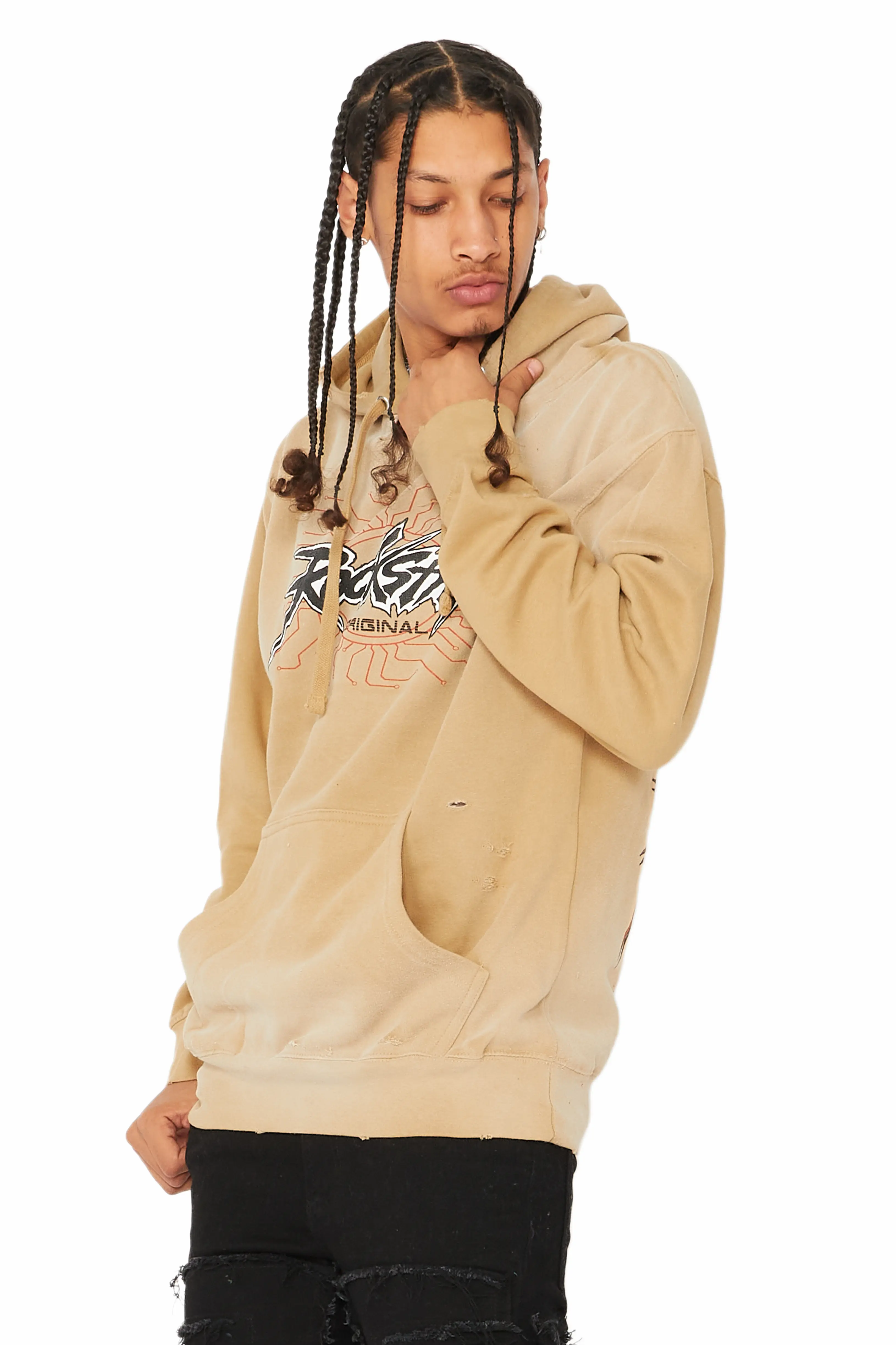 Race Sand Graphic Hoodie - Image 3