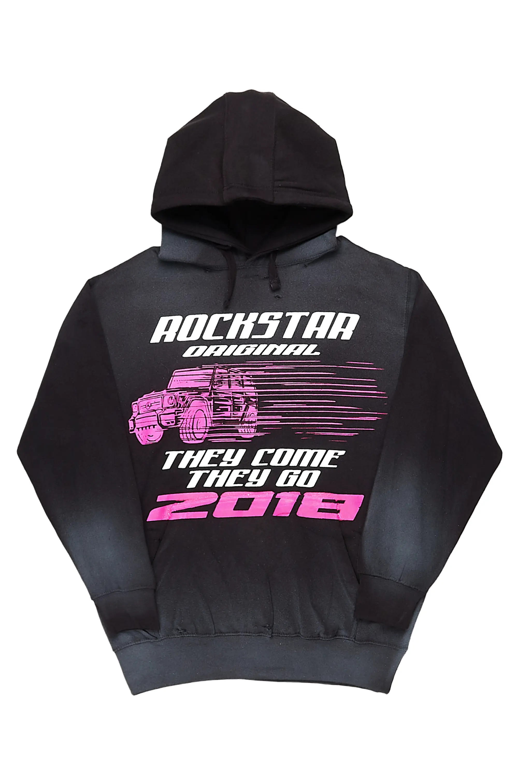 Jago Black Graphic Hoodie - Image 2