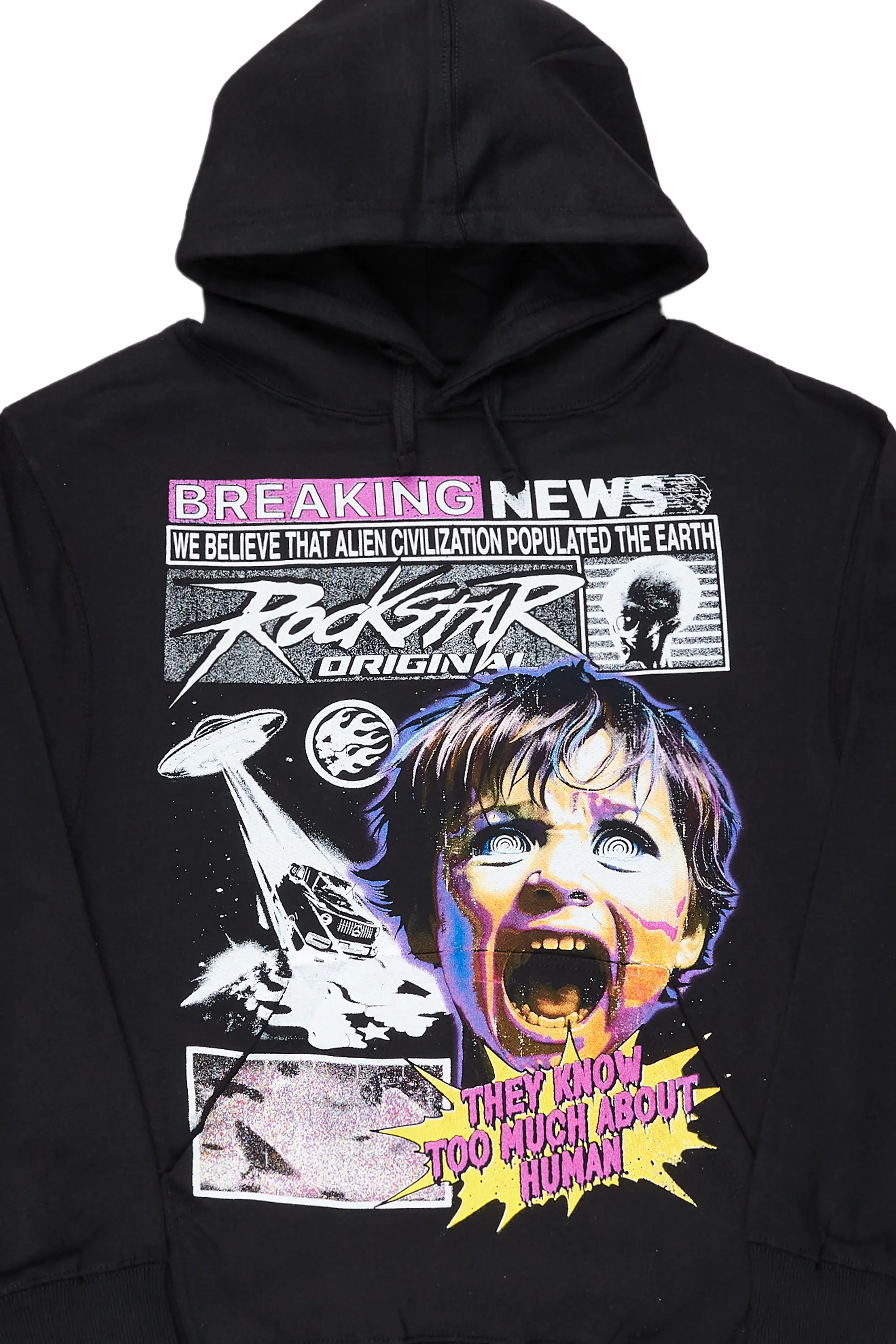 Southeast Black Graphic Hoodie - Image 3