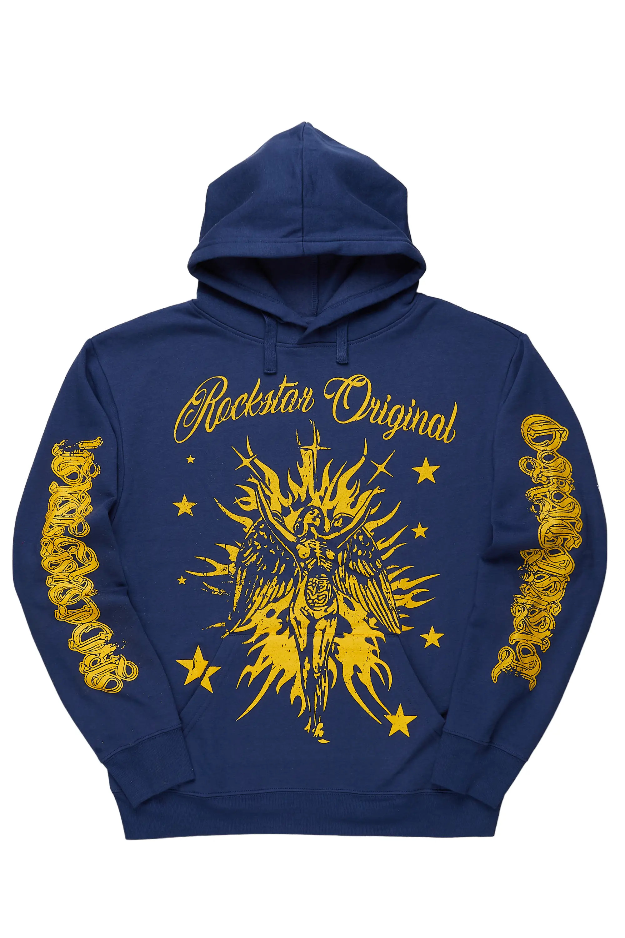 Mermaid Navy Graphic Hoodie - Image 2