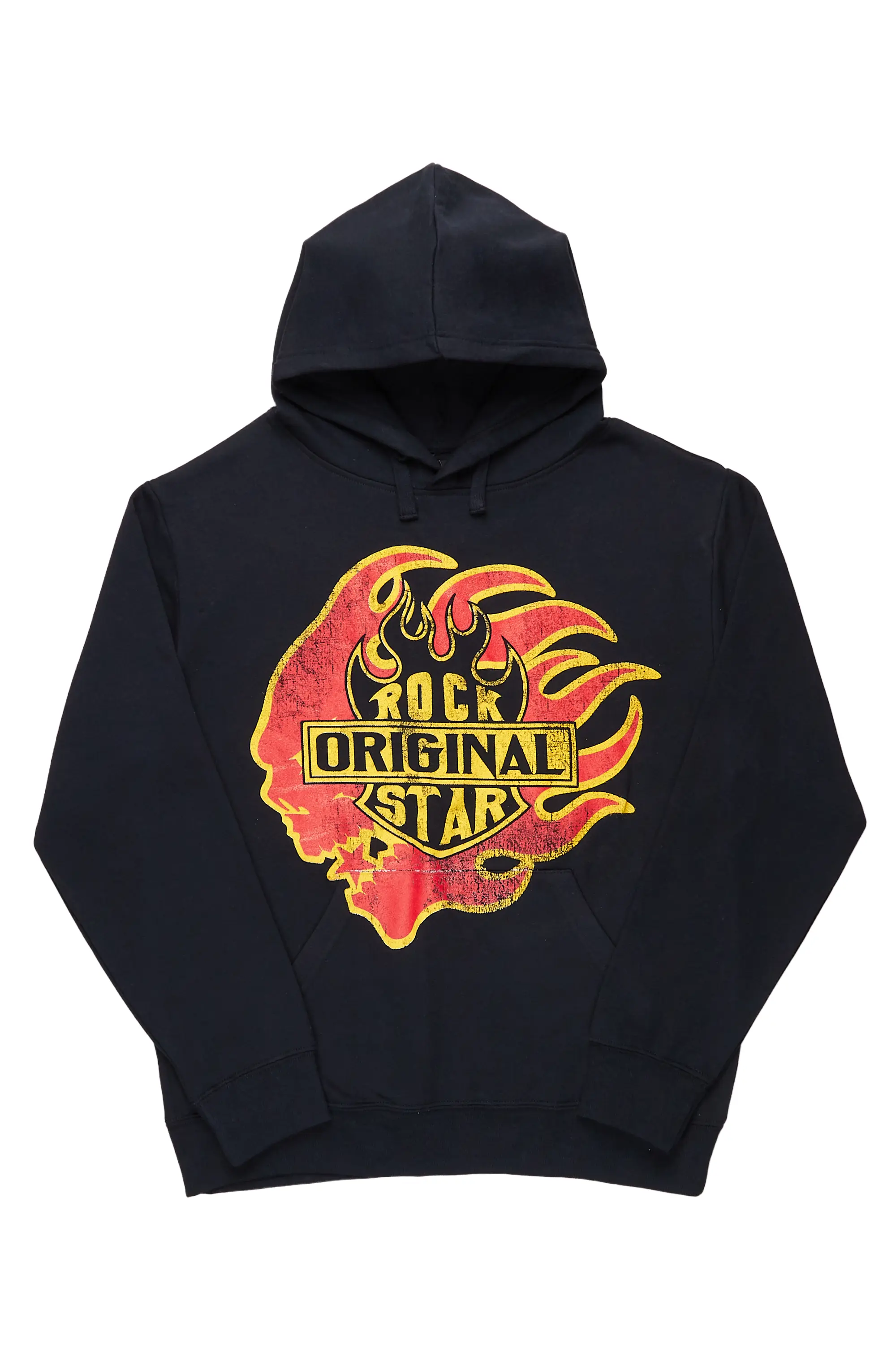 Station Black Graphic Hoodie - Image 2