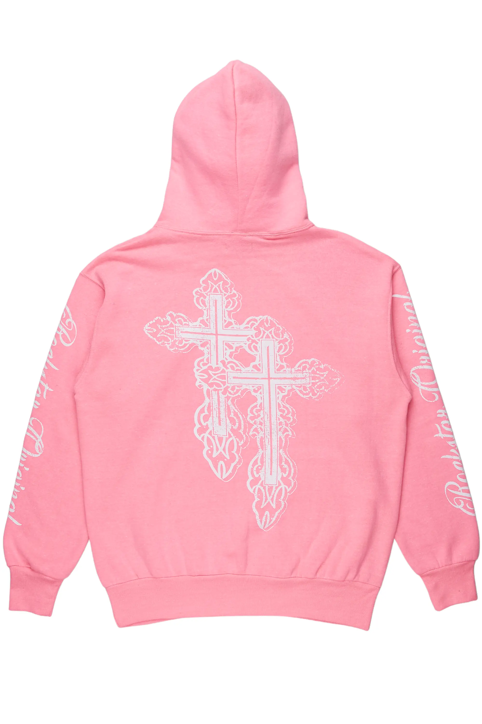 Adal Pink Graphic Hoodie - Image 6