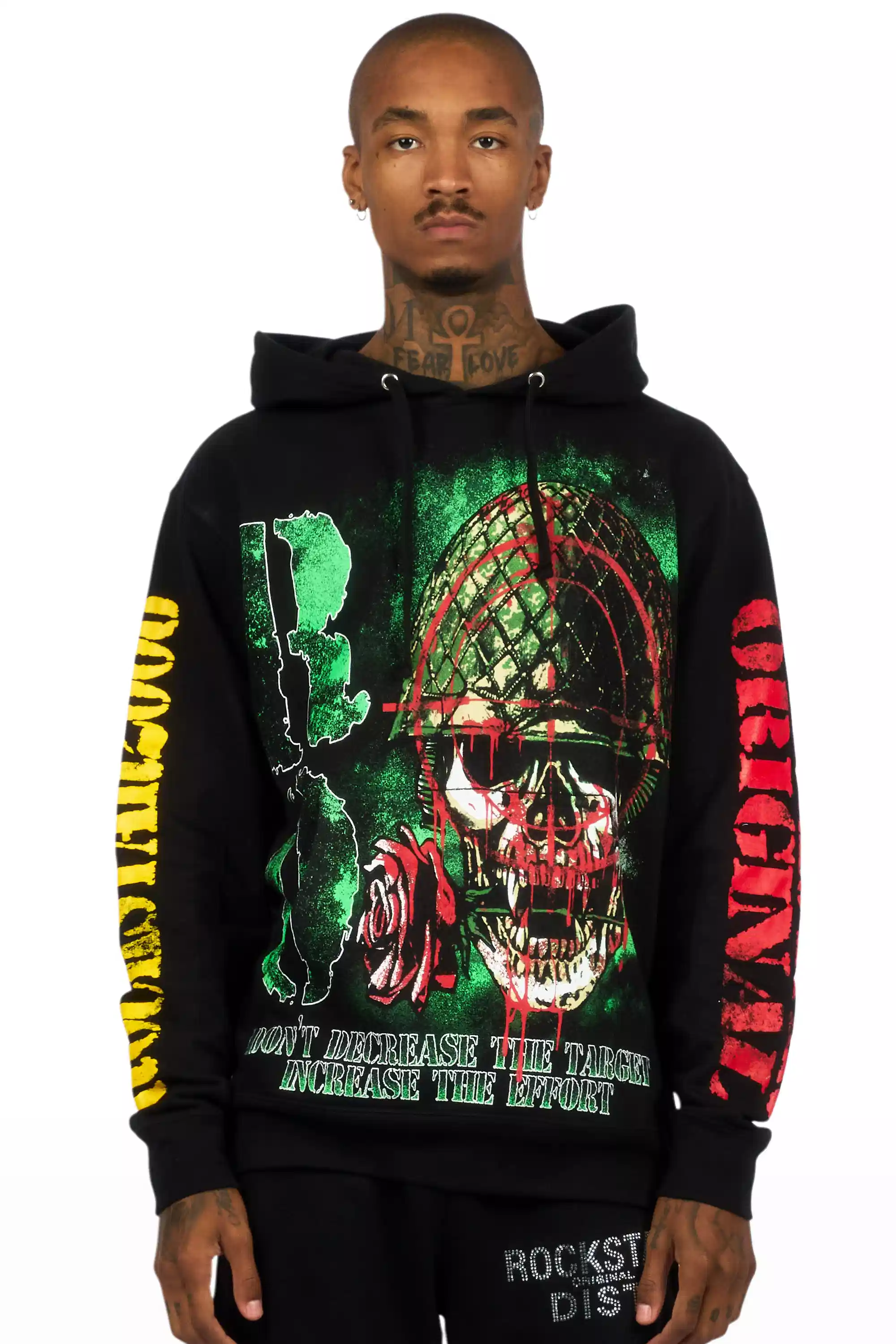 Killshot Romance Black/Multi Graphic Hoodie - Image 2