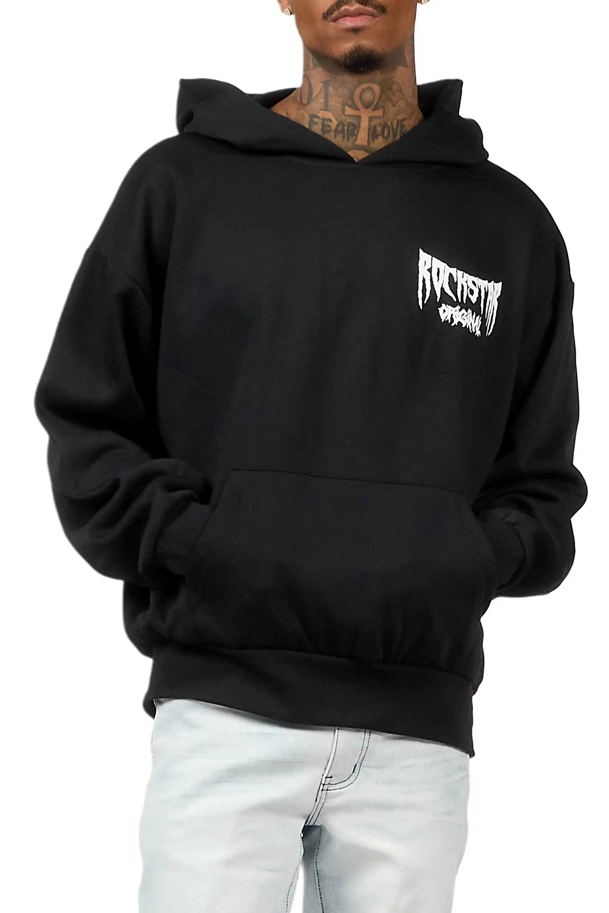 Twinkle Black/White Graphic Hoodie - Image 7