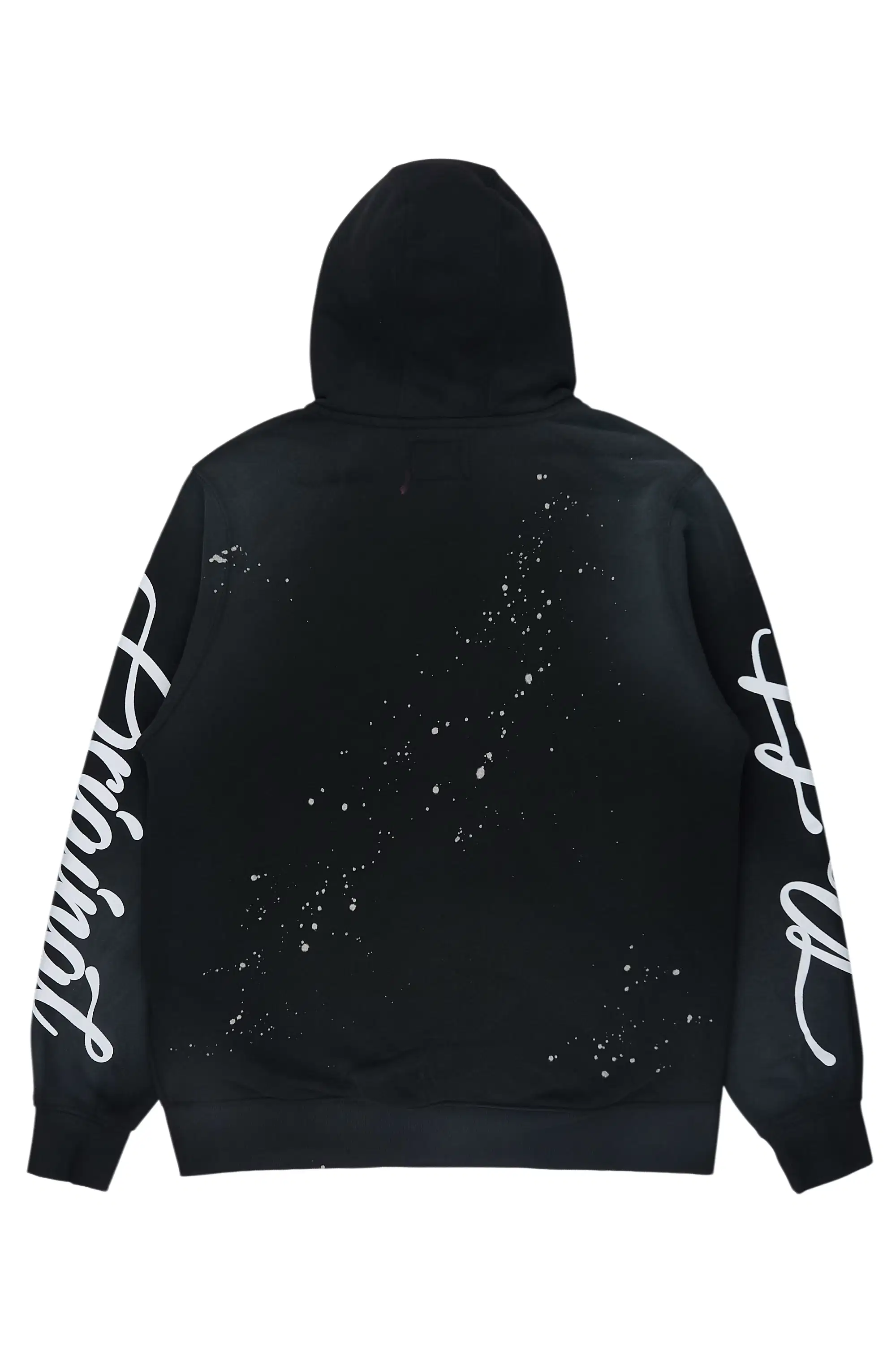 Hanif 2.0 Vintage Black Zip Up Hoodie - Image 3
