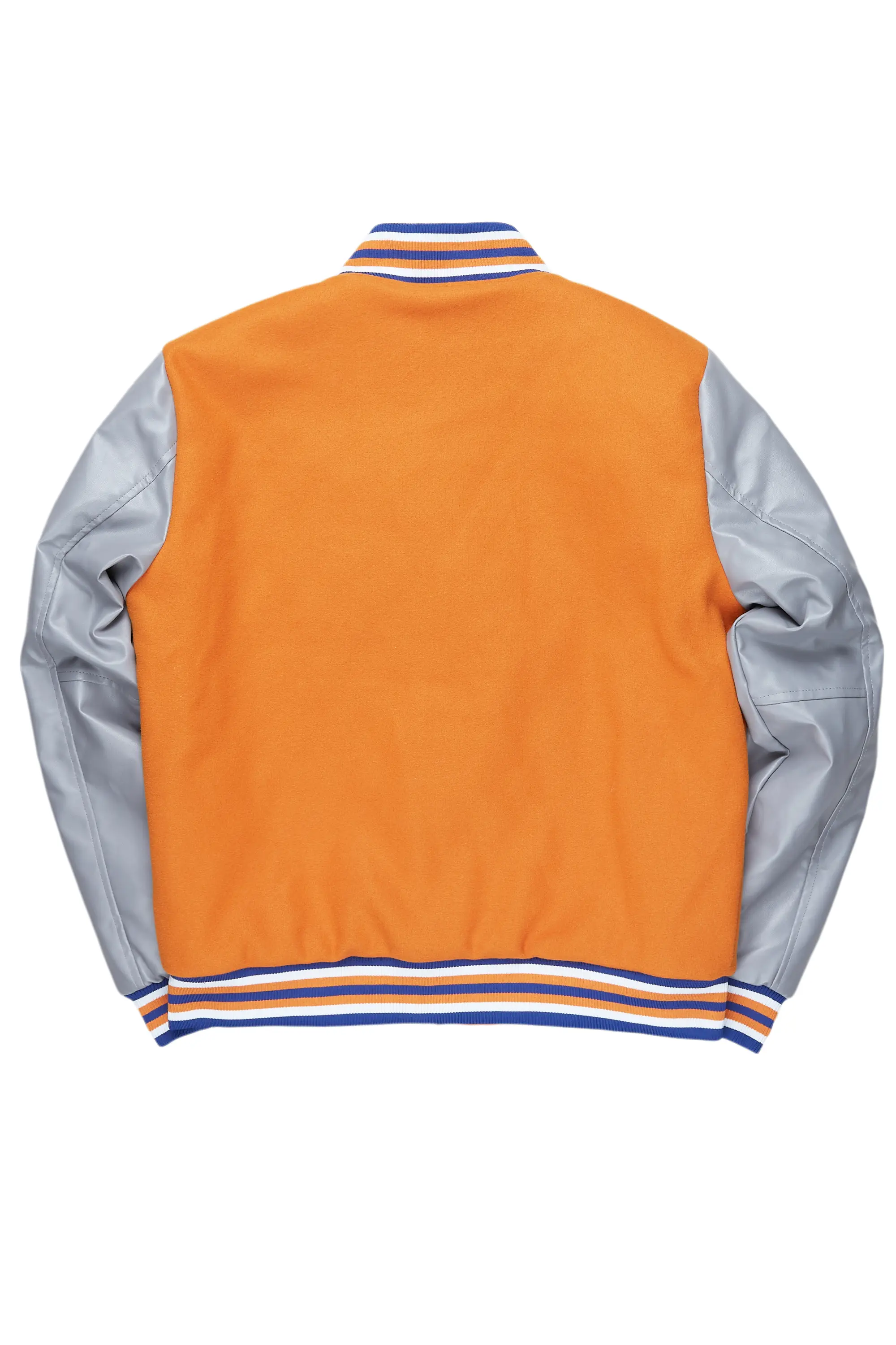 Shexter Orange Varsity Jacket - Image 8