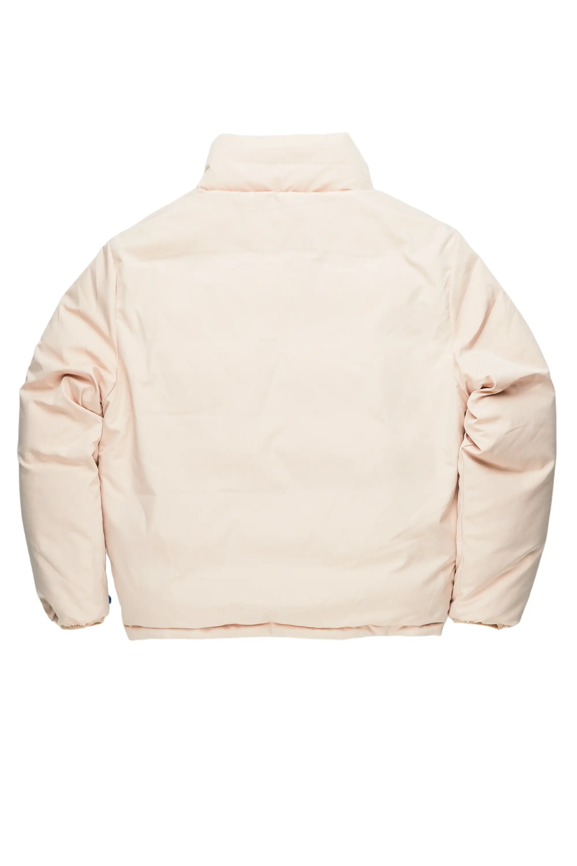 Jon Beige Puffer Jacket - Image 5