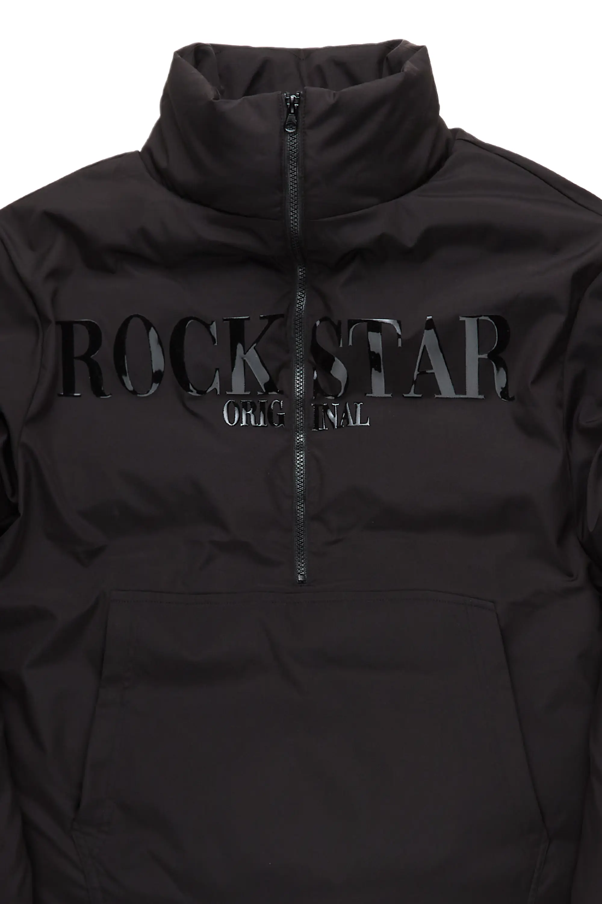 Jon Black Puffer Jacket - Image 3