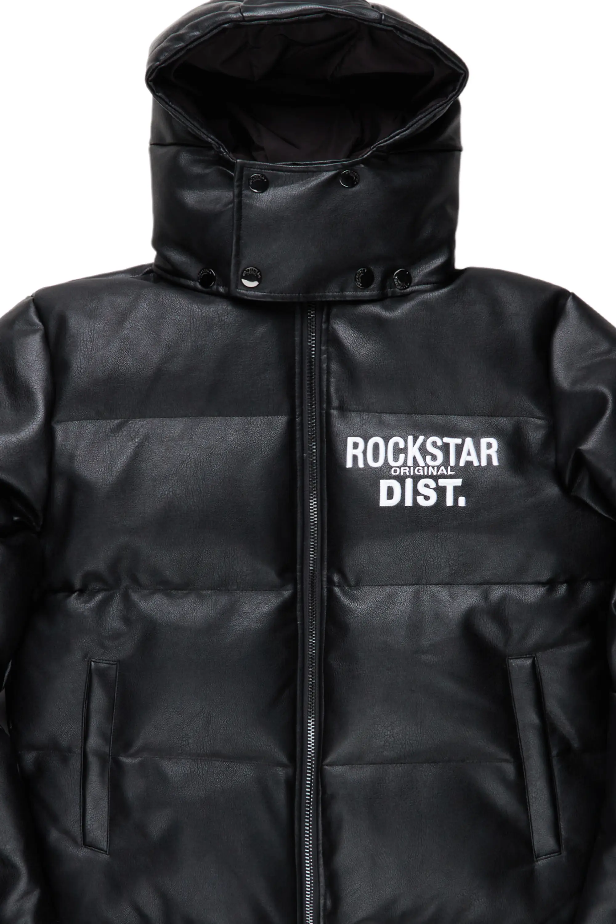 Kensen Black Puffer Jacket - Image 4