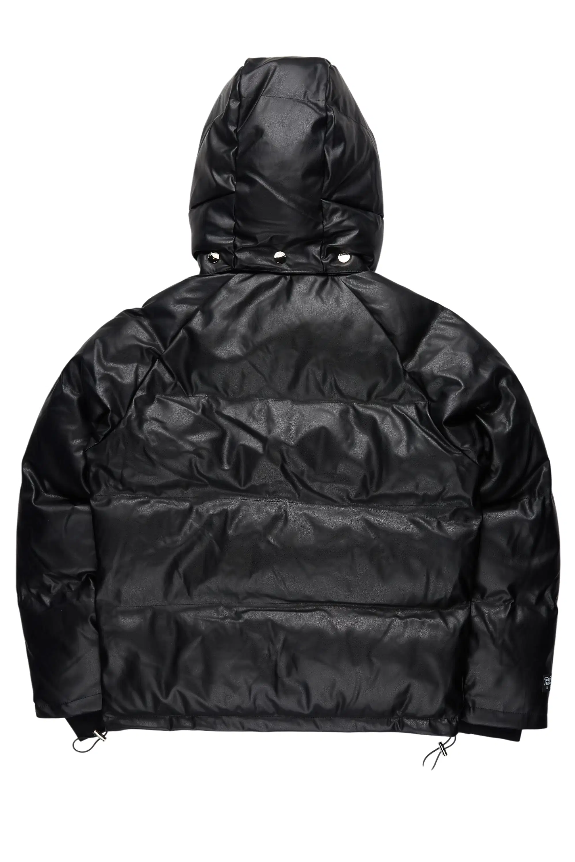 Ravi Black Puffer Jacket - Image 13