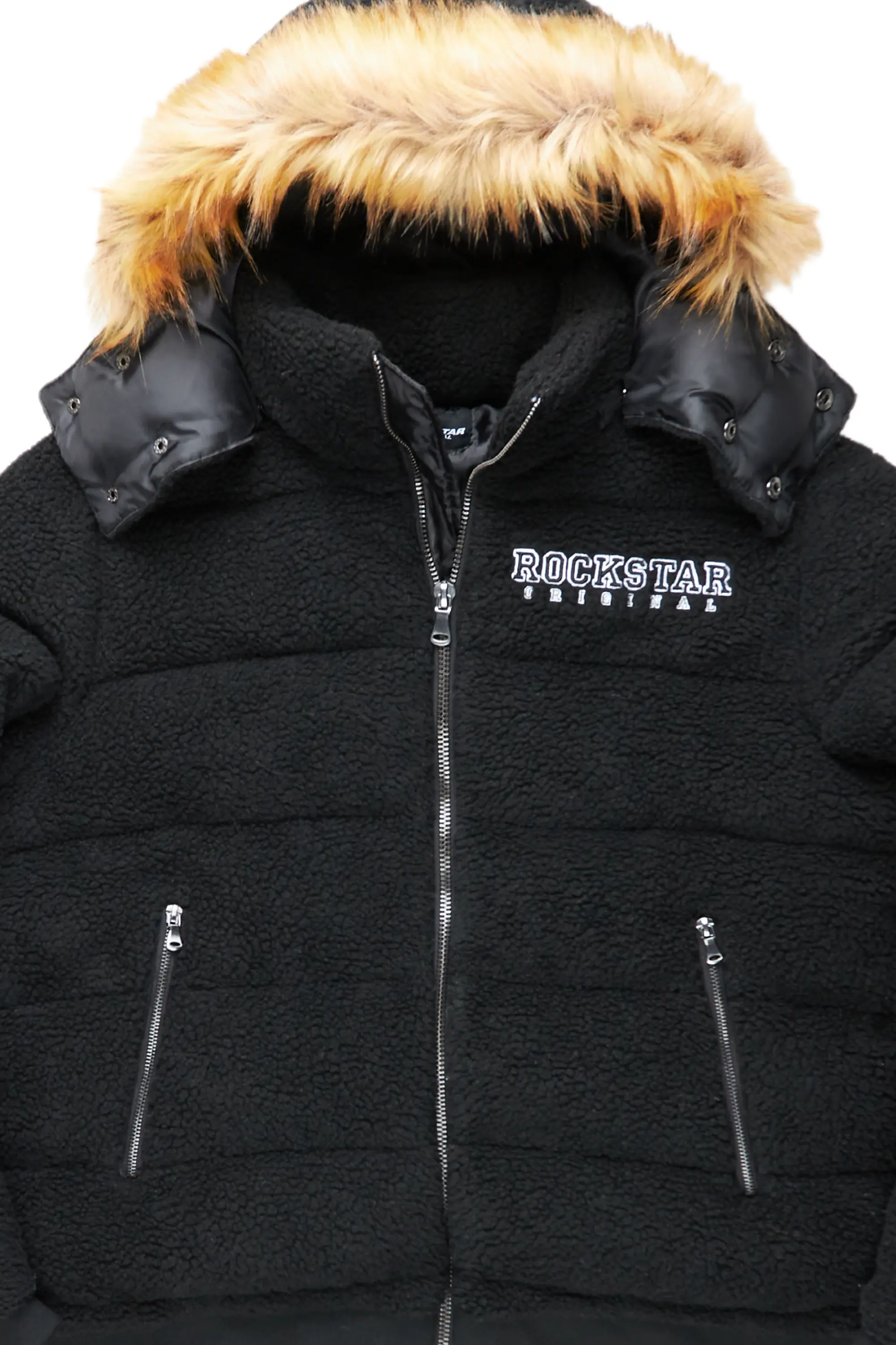 Sarvesh Black Puffer Jacket - Image 4