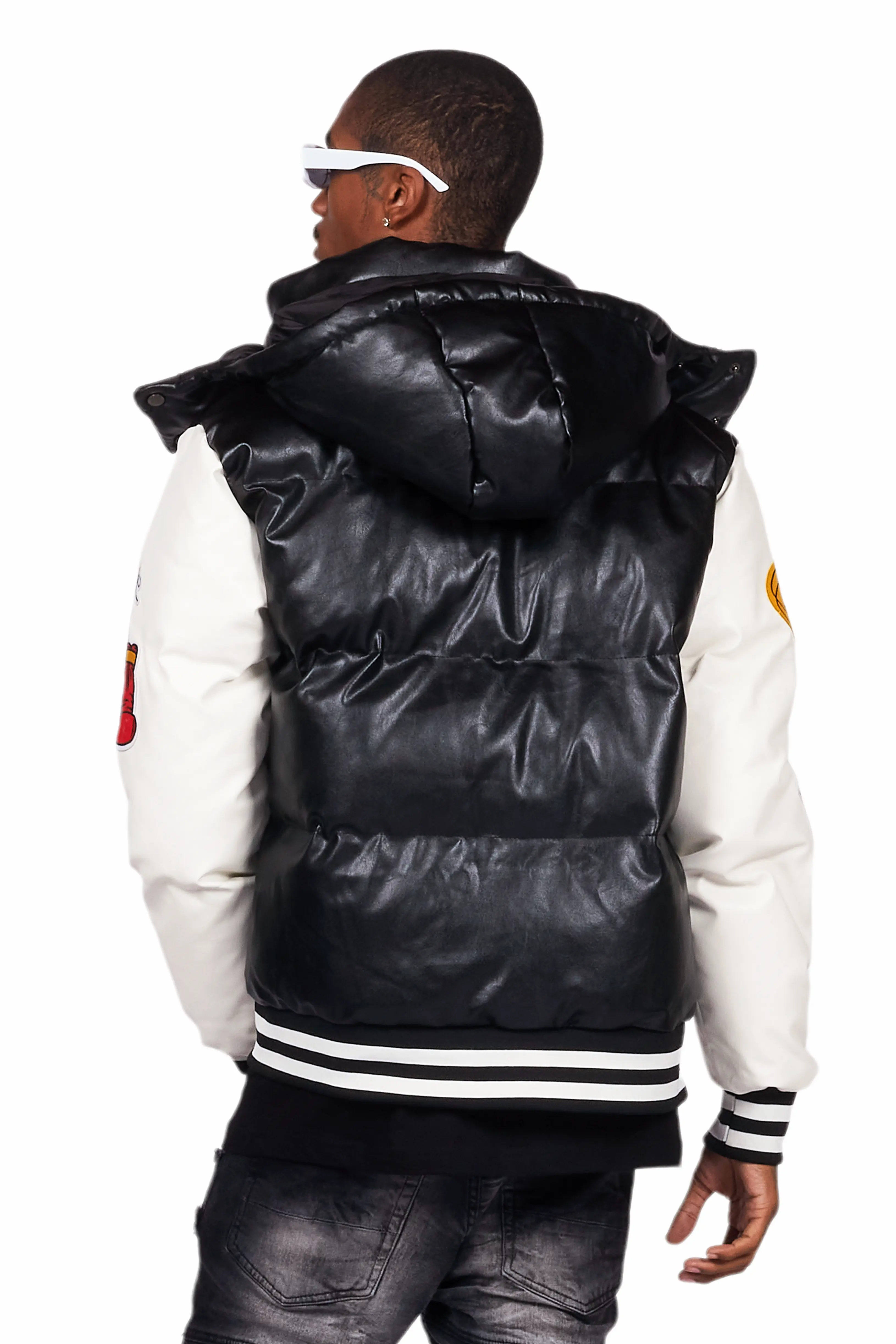 Eisen Black Puffer Jacket - Image 7
