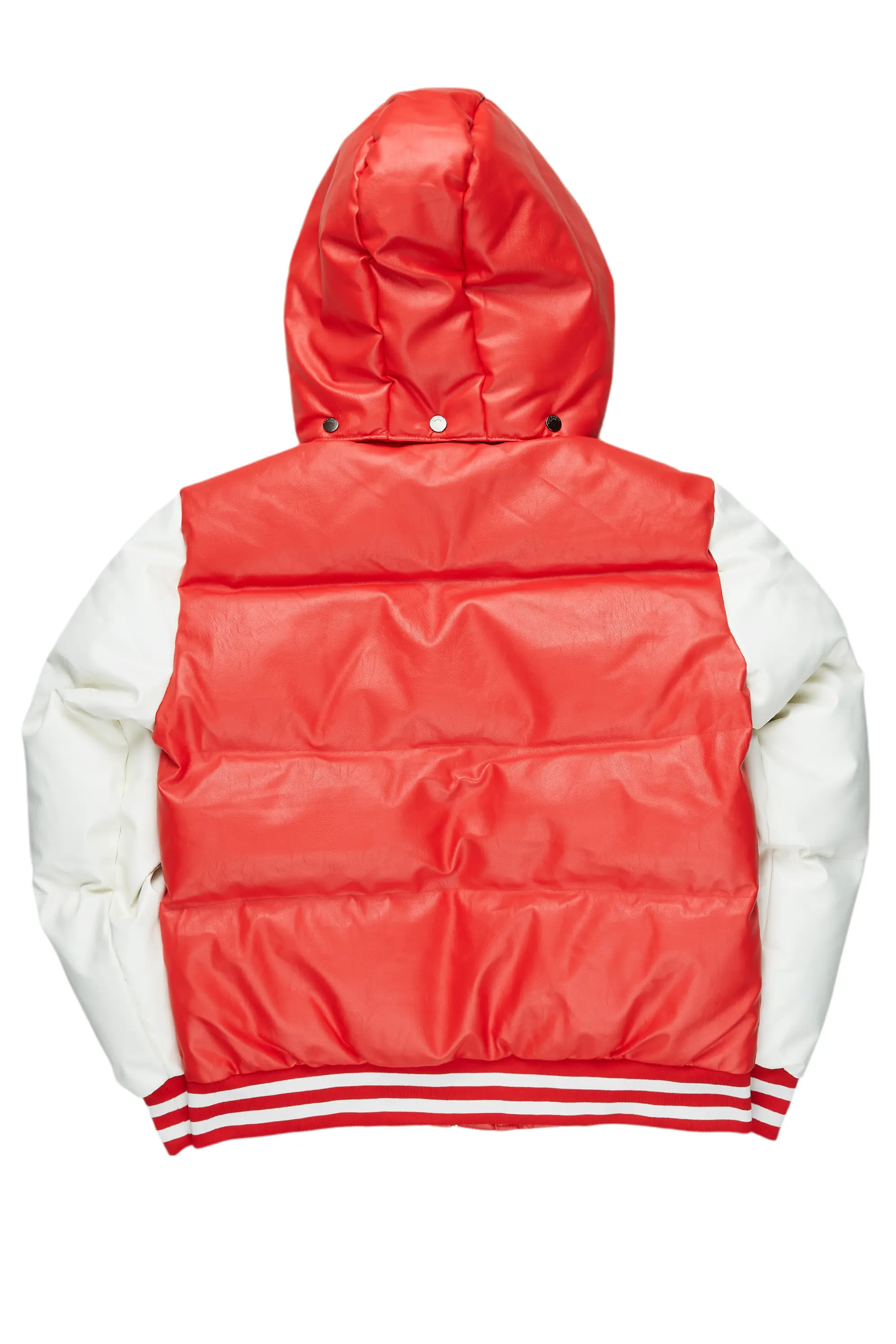Eisen Red Puffer Jacket - Image 8
