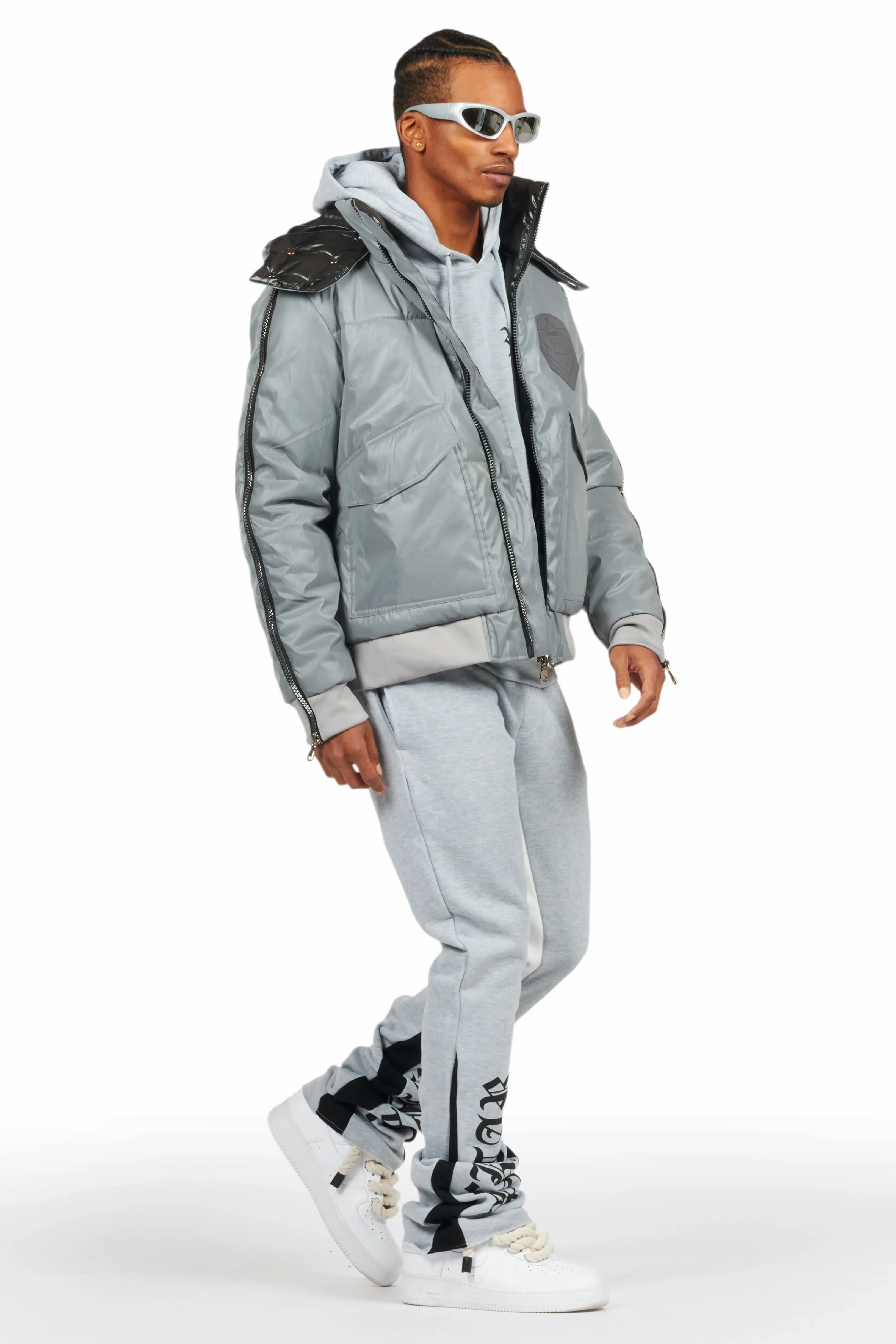 Chin Reflective Puffer Jacket - Image 8