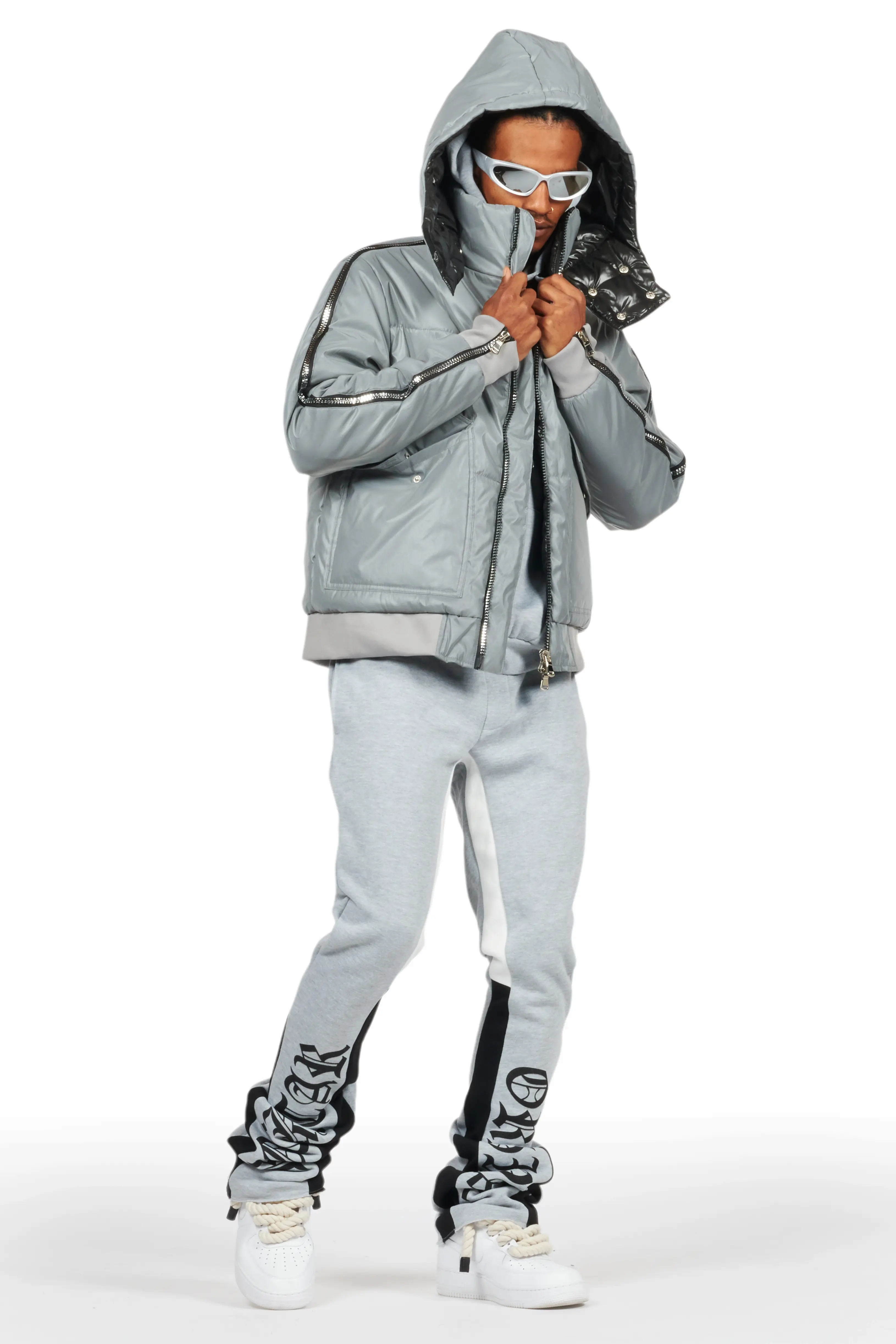 Chin Reflective Puffer Jacket - Image 9