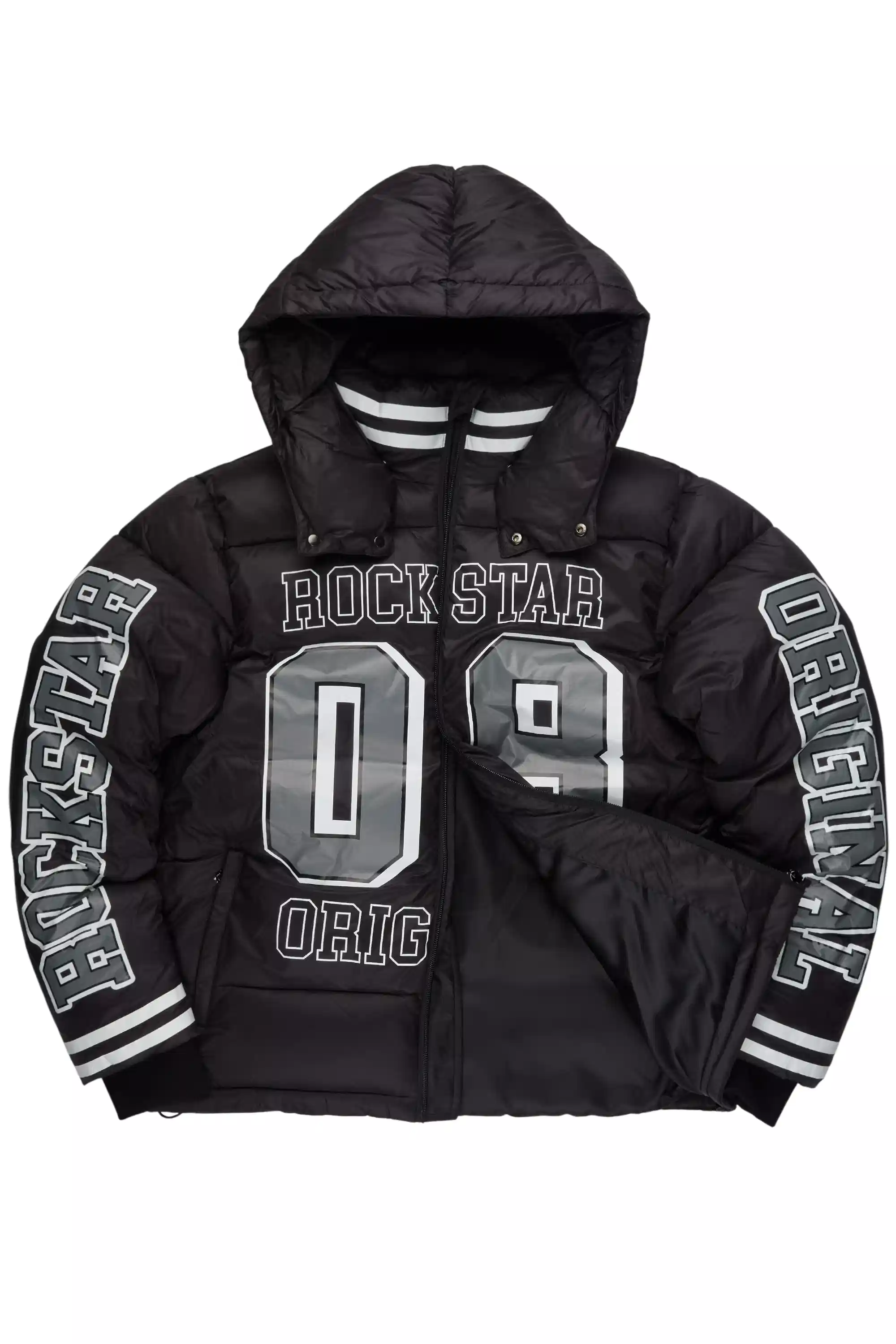 Yaco Black Puffer Jacket - Image 6