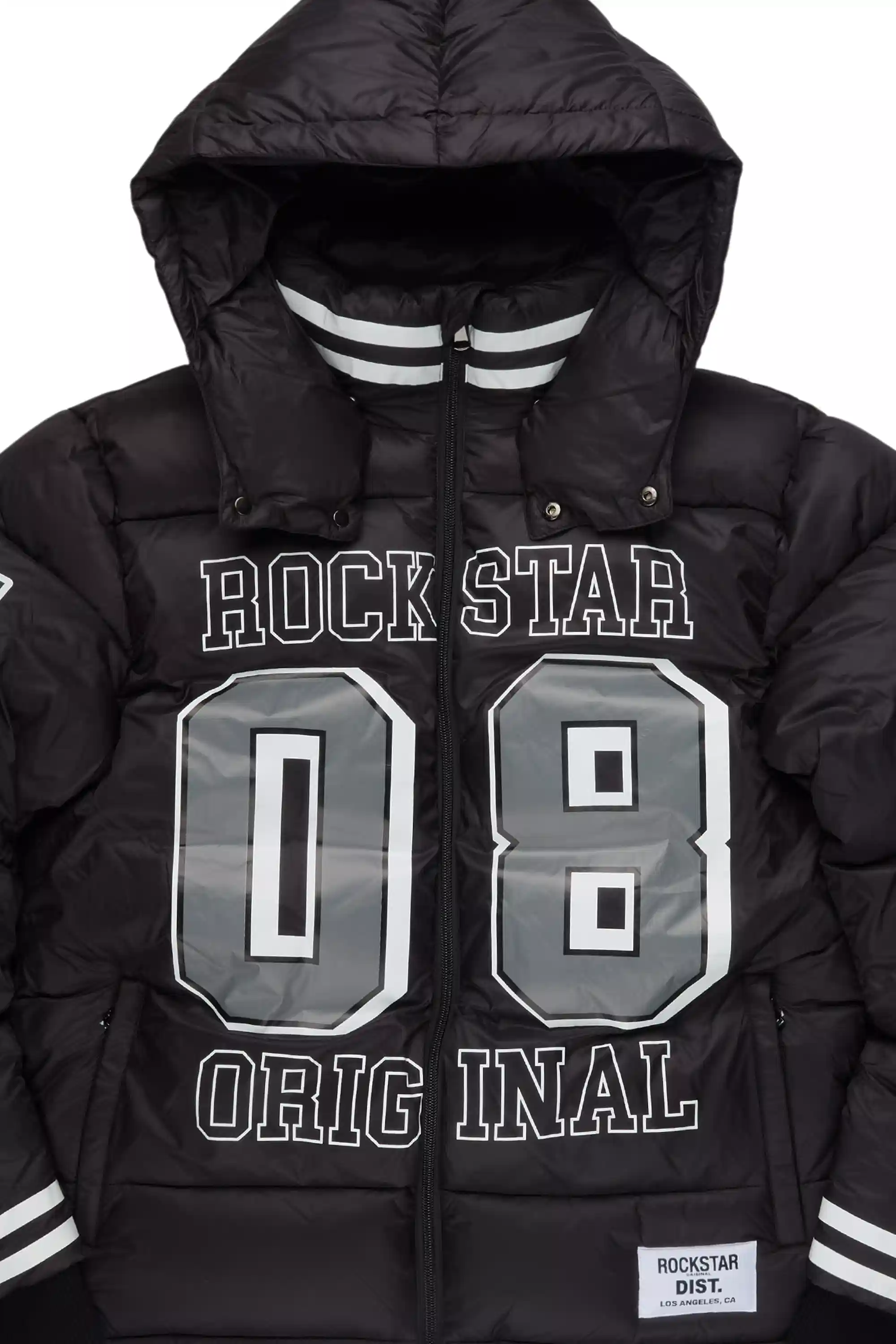 Yaco Black Puffer Jacket - Image 8