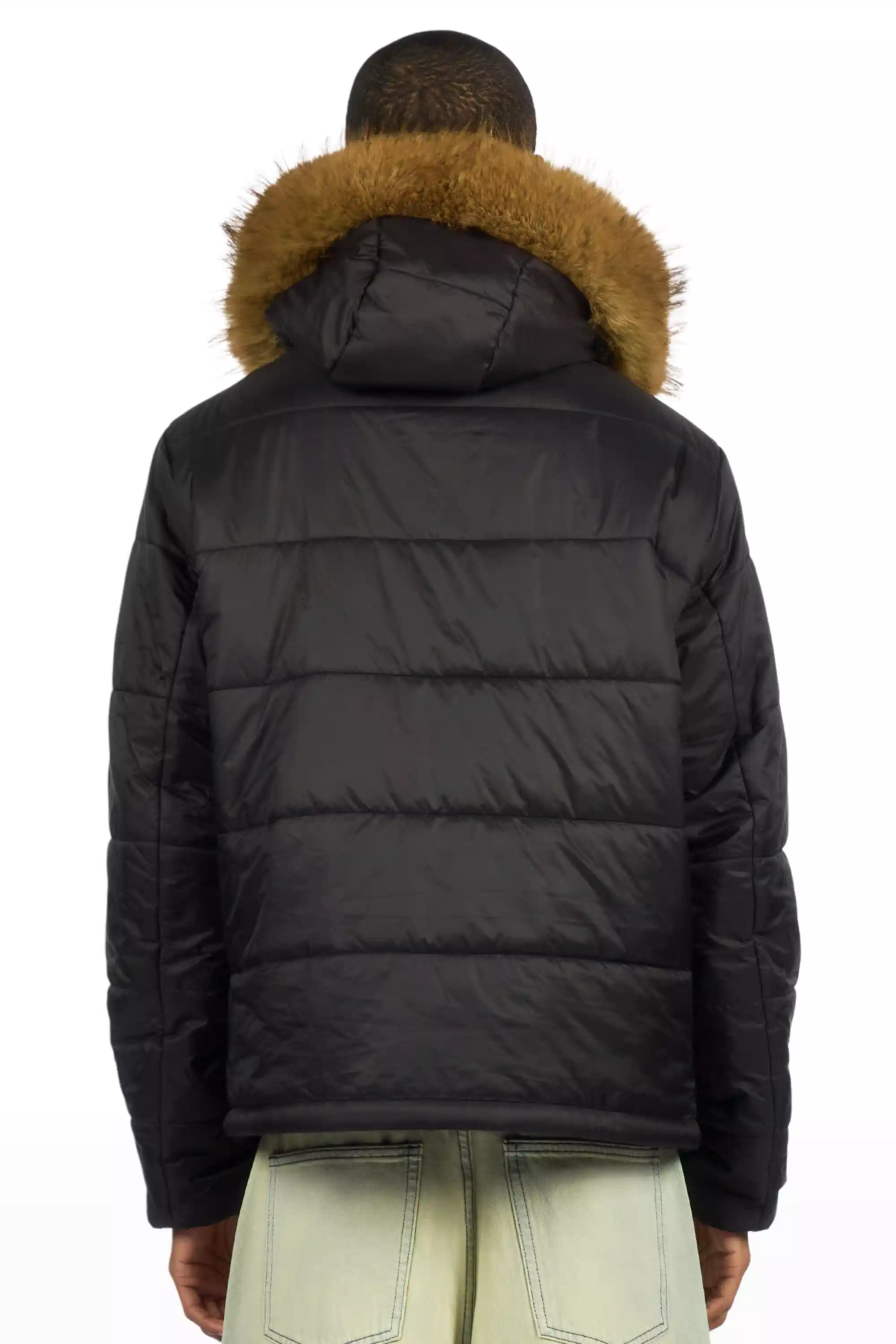 Chillwave Black Puffer Jacket - Image 13