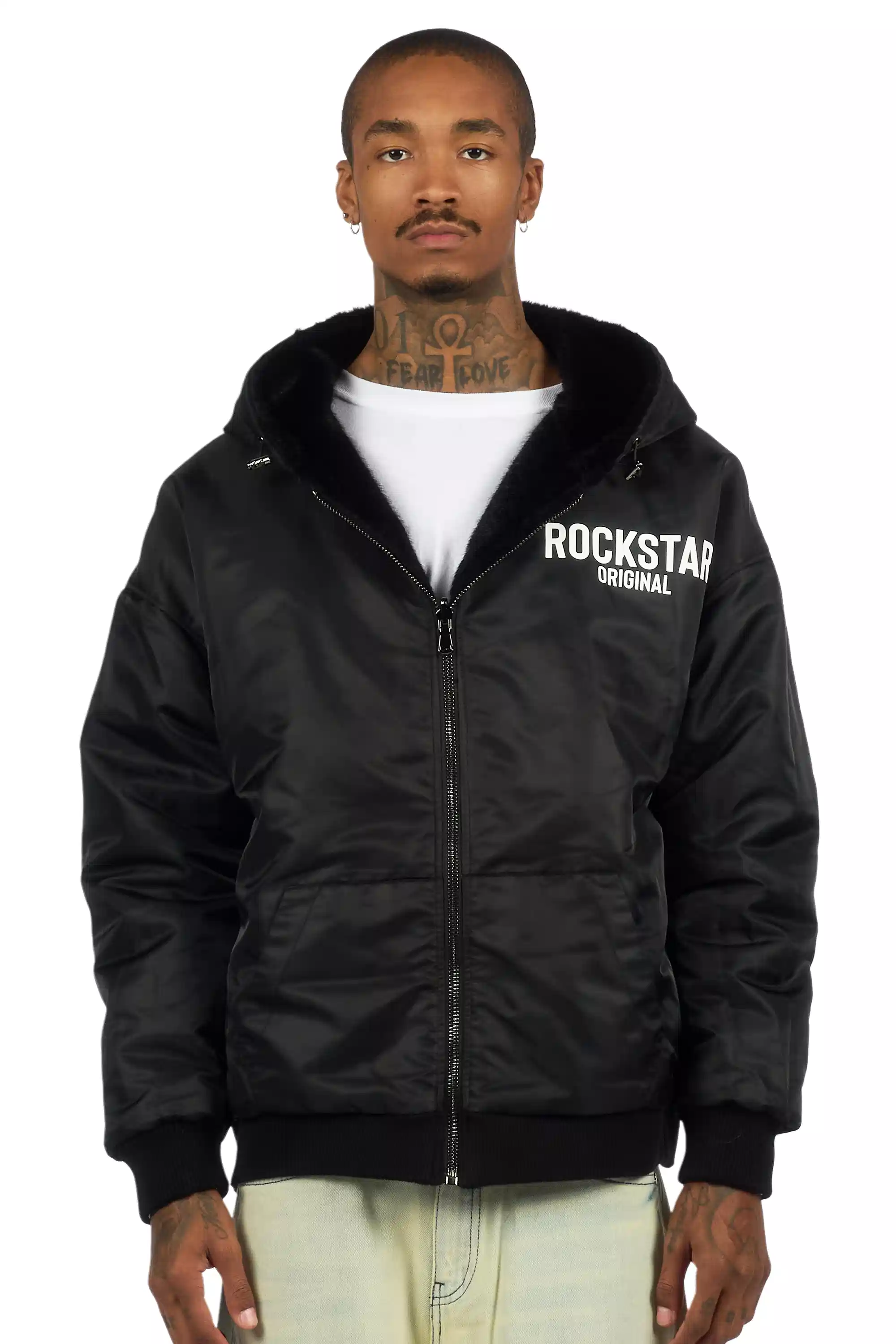 Iceevil Black Fur Jacket - Image 11