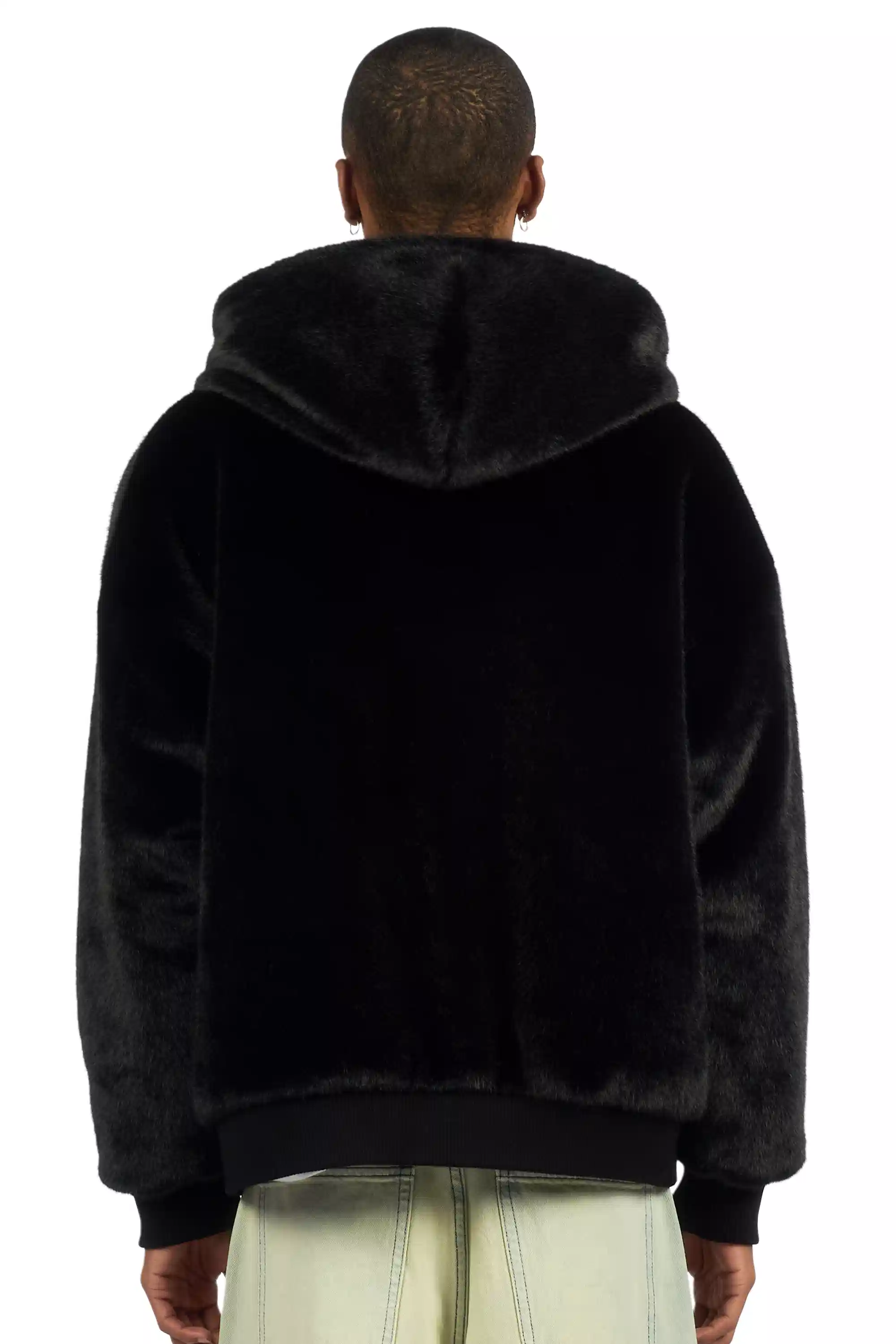 Iceevil Black Fur Jacket - Image 5