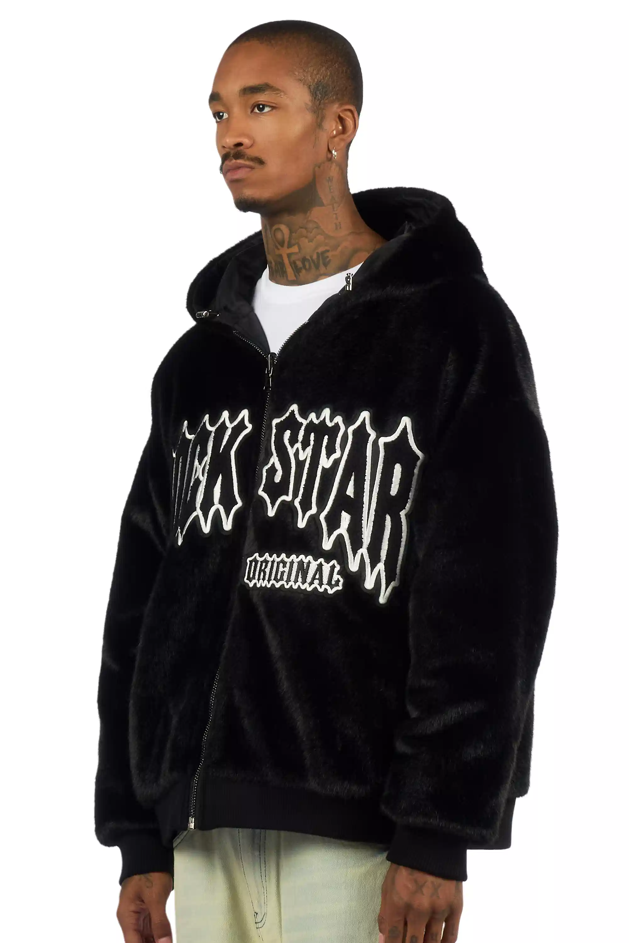 Iceevil Black Fur Jacket - Image 6