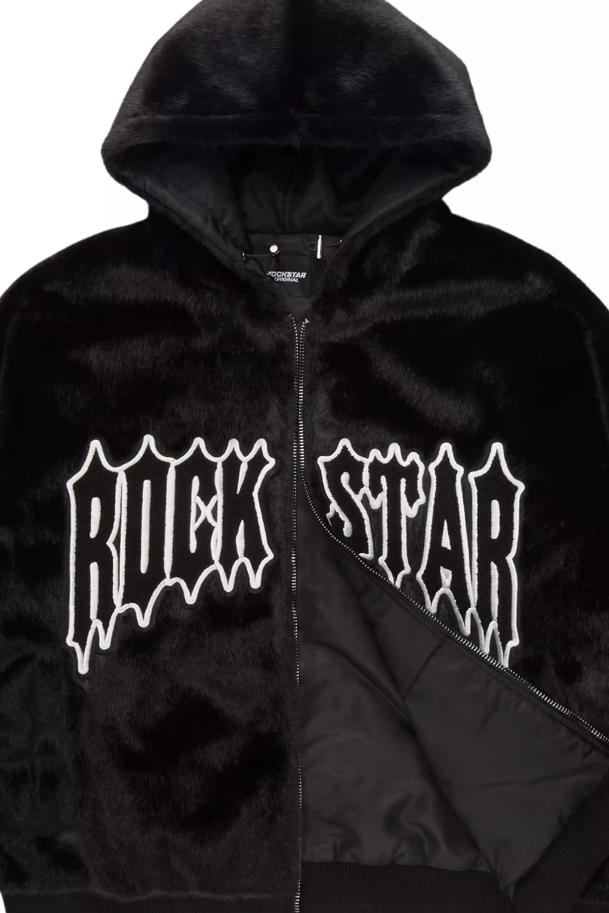 Iceevil Black Fur Jacket - Image 7