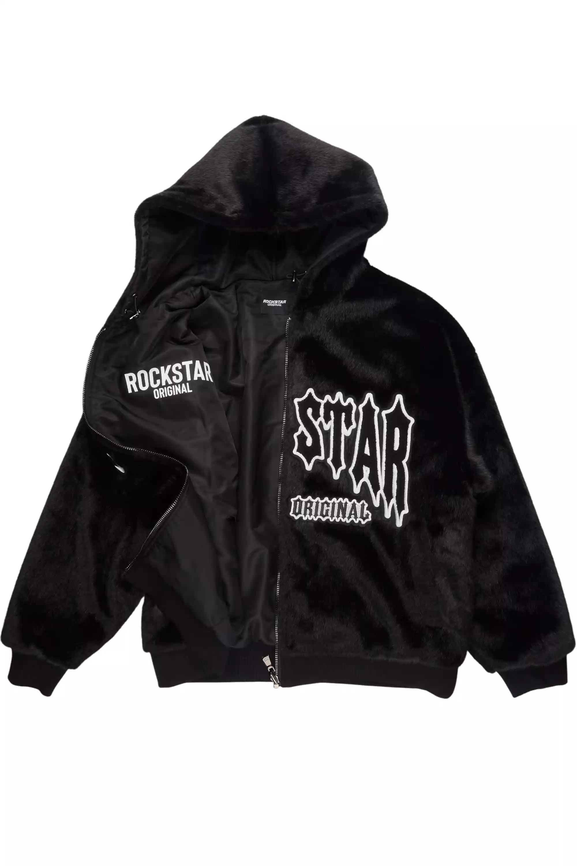 Iceevil Black Fur Jacket - Image 8