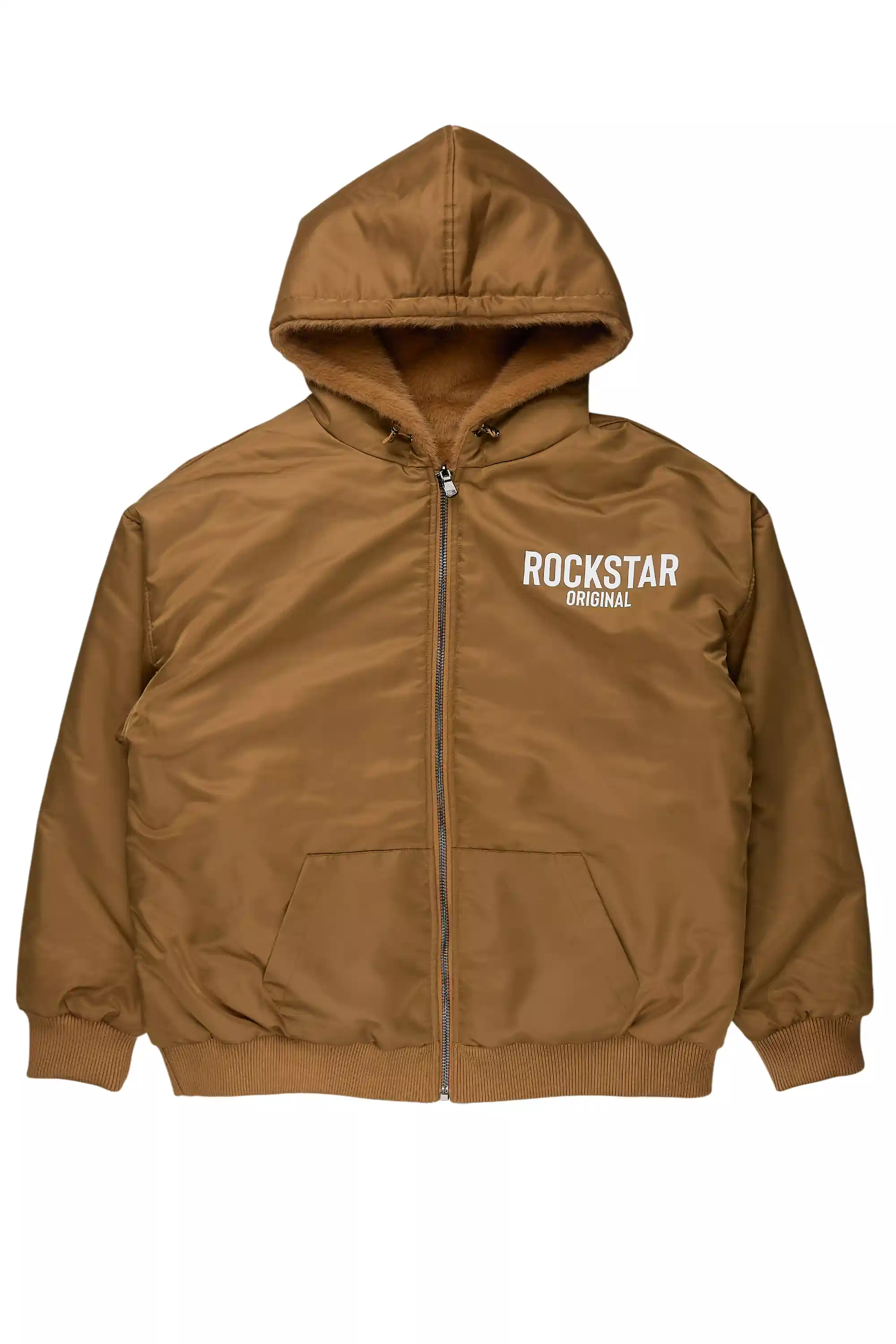 Iceevil Brown Fur Jacket - Image 10